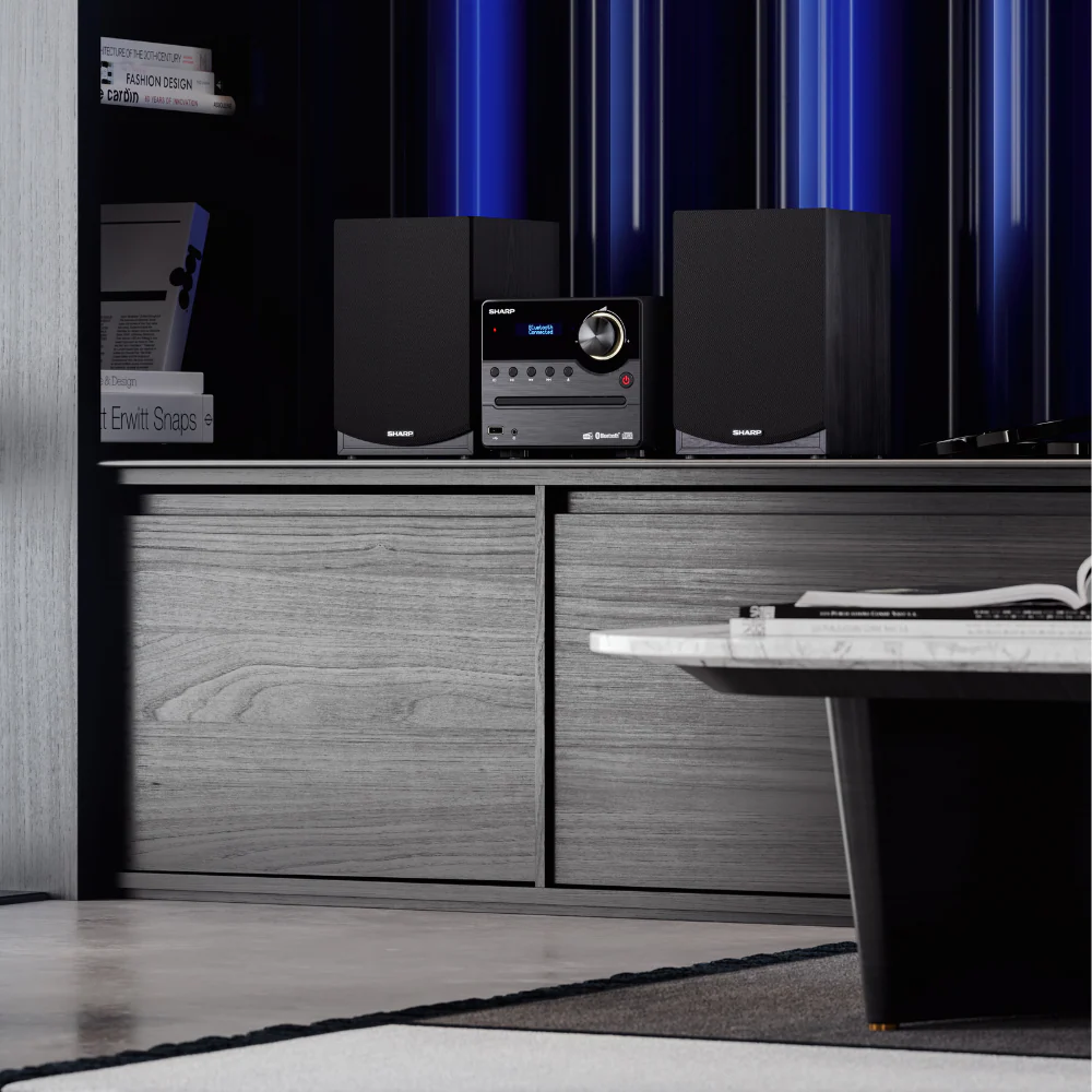 Sharp Hi-Fi Micro System - Black - Image 2