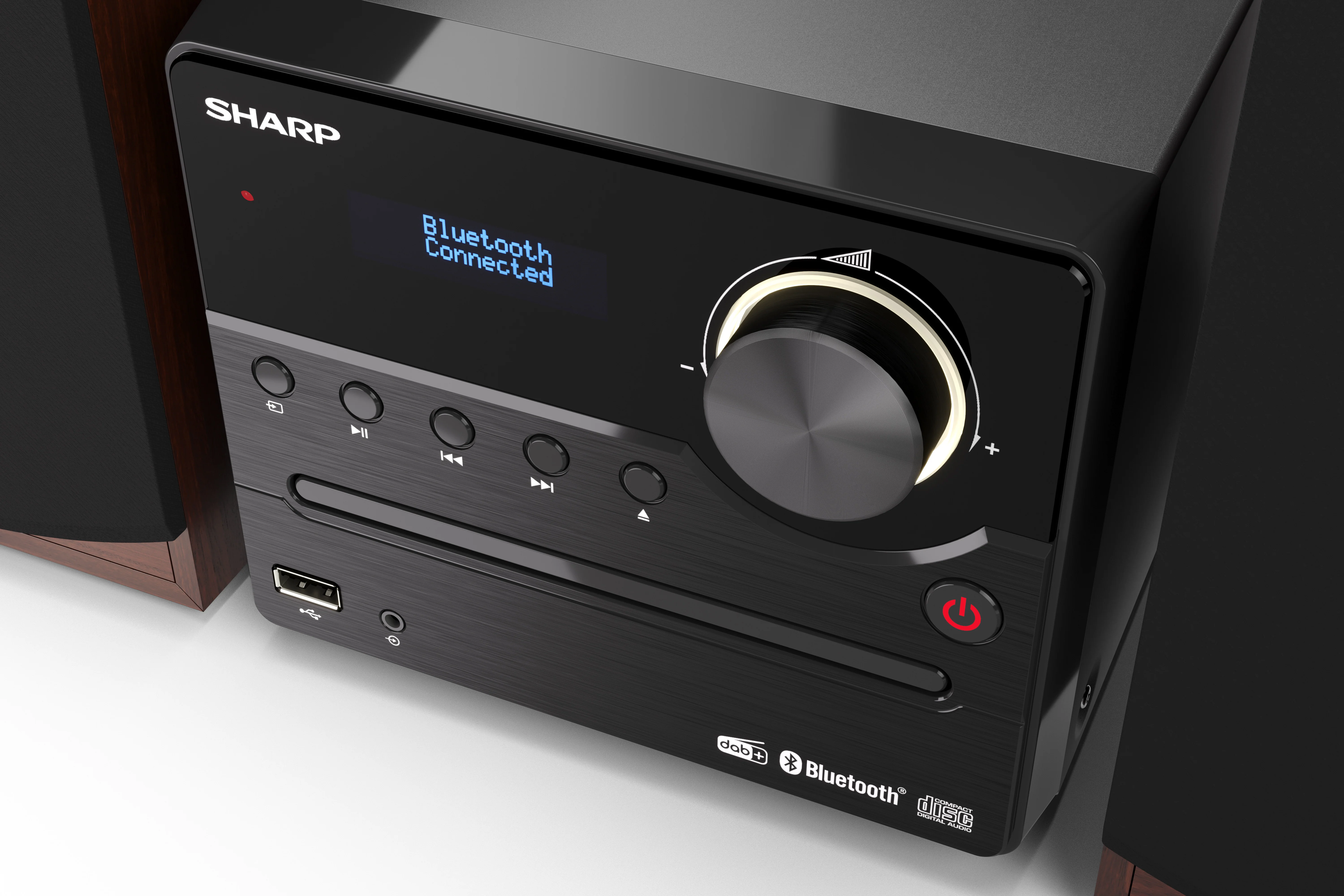 Sharp Hi-Fi Micro System - Brown - Image 6
