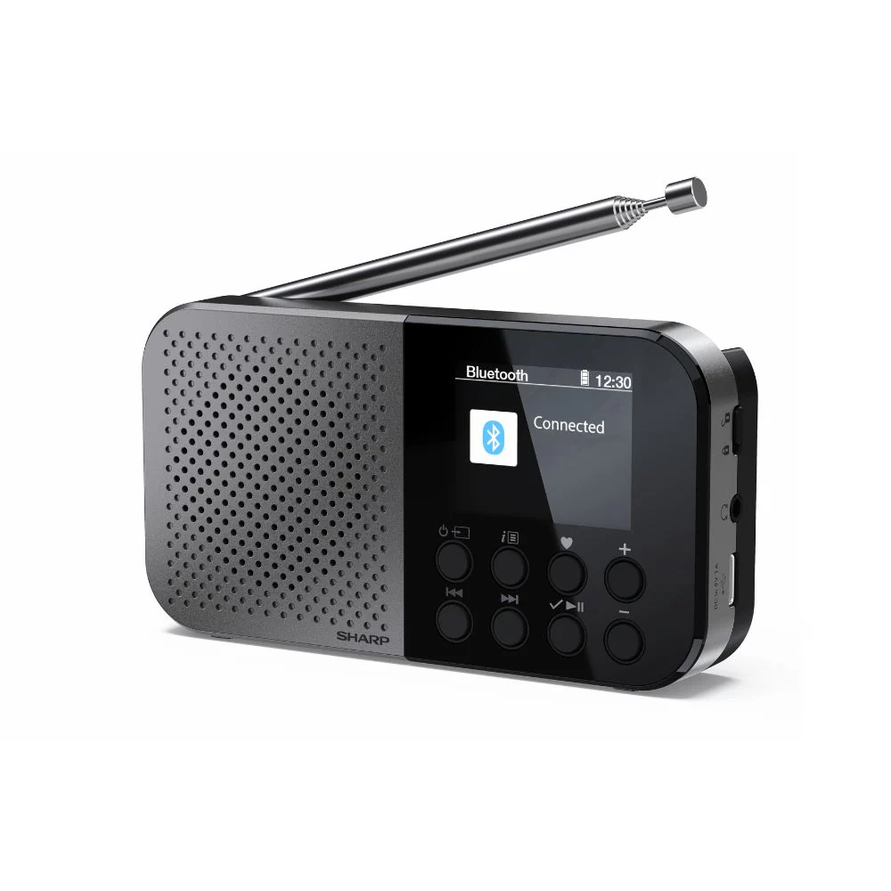 Sharp Osaka Pocket Radio - Storm Grey - Image 7