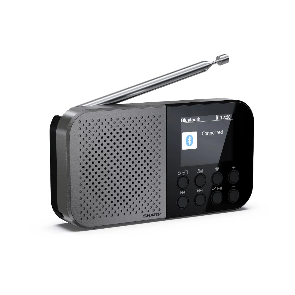 Sharp Osaka Pocket Radio - Storm Grey - Image 8