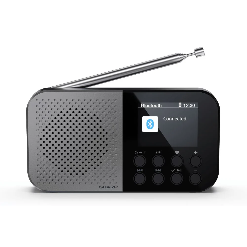 Sharp Osaka Pocket Radio - Storm Grey - Image 9