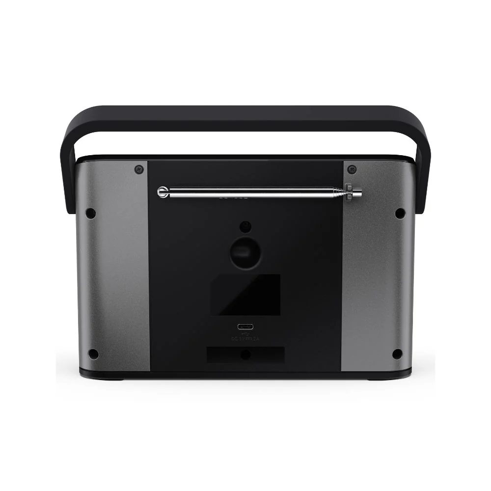 Sharp Osaka Portable Stereo DAB+ Radio - Storm Grey - Image 8