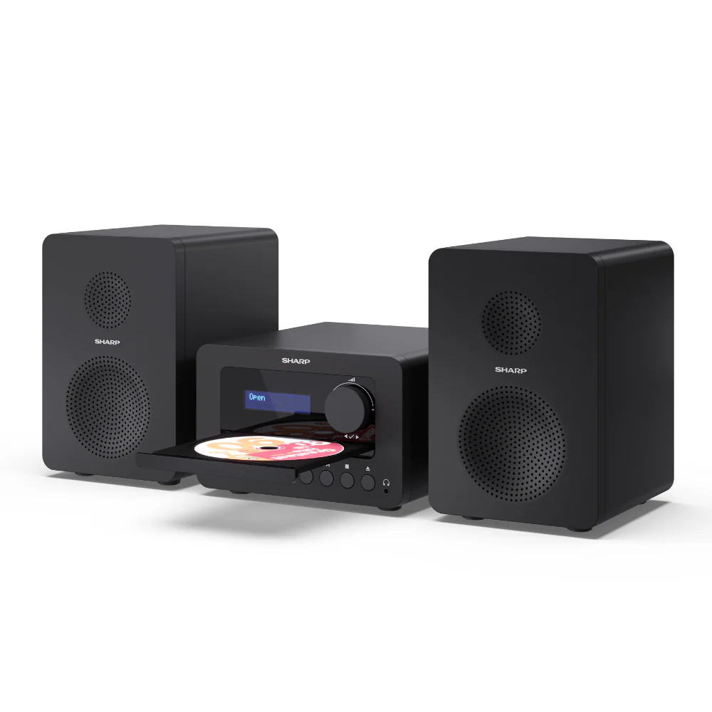 Sharp Tokyo DAB+ Hi-Fi Micro System - Black - Image 3
