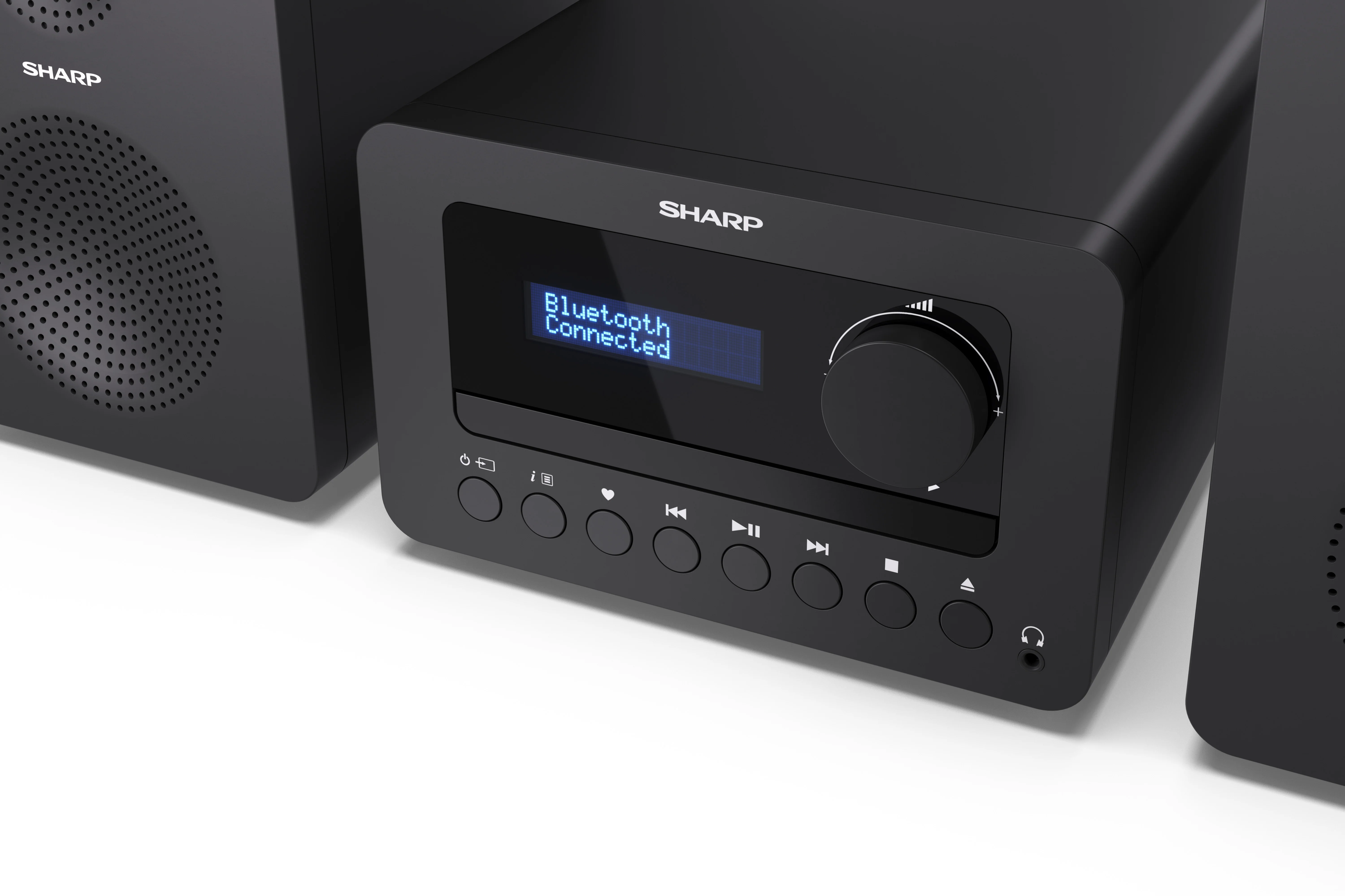 Sharp Tokyo DAB+ Hi-Fi Micro System - Black - Image 7