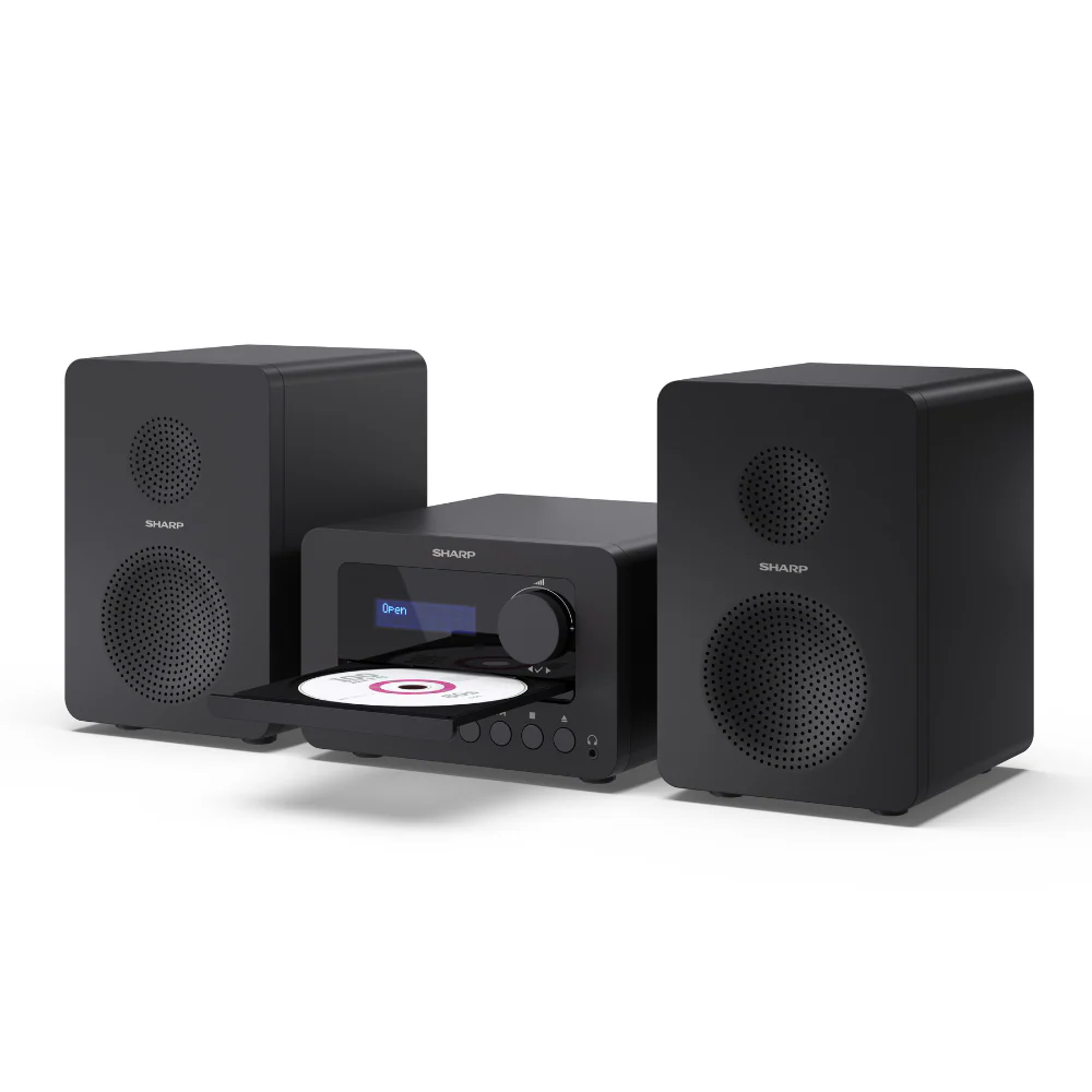 Sharp Tokyo FM Hi-Fi Micro System - Black - Image 3