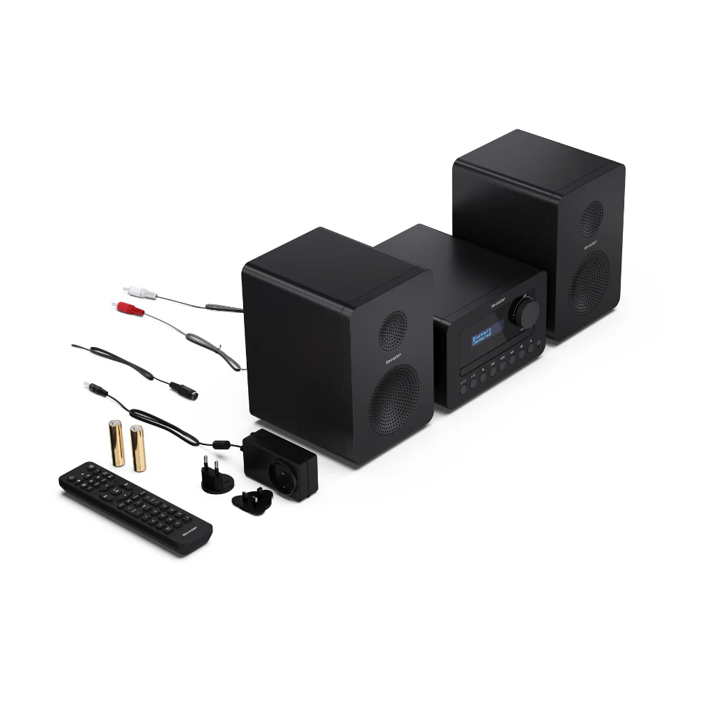 Sharp Tokyo FM Hi-Fi Micro System - Black - Image 4