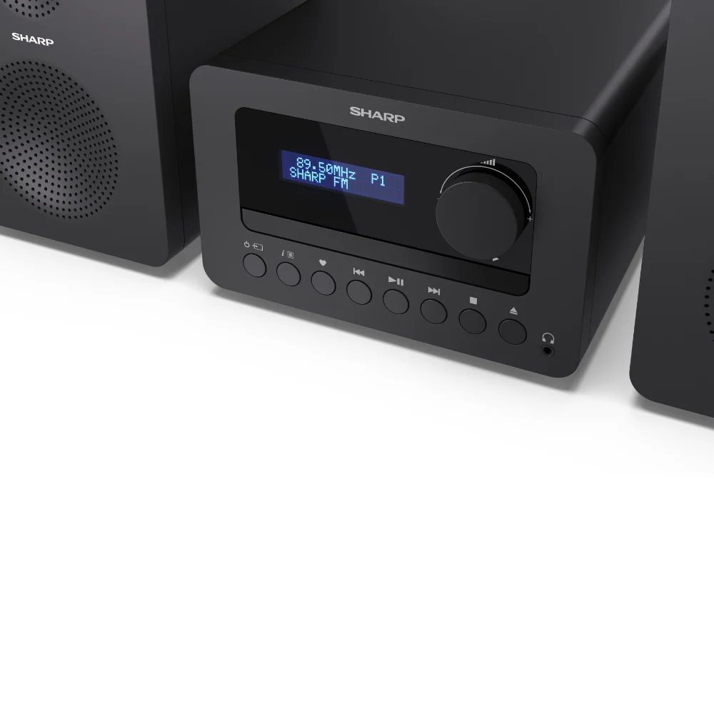 Sharp Tokyo FM Hi-Fi Micro System - Black - Image 8