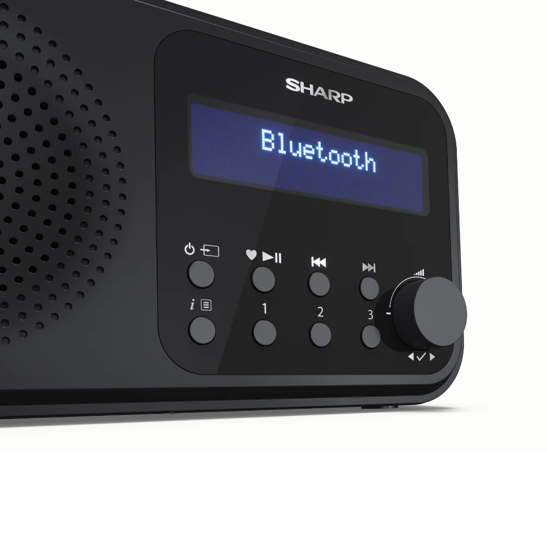 Sharp Tokyo Portable Radio - Midnight Black - Image 6