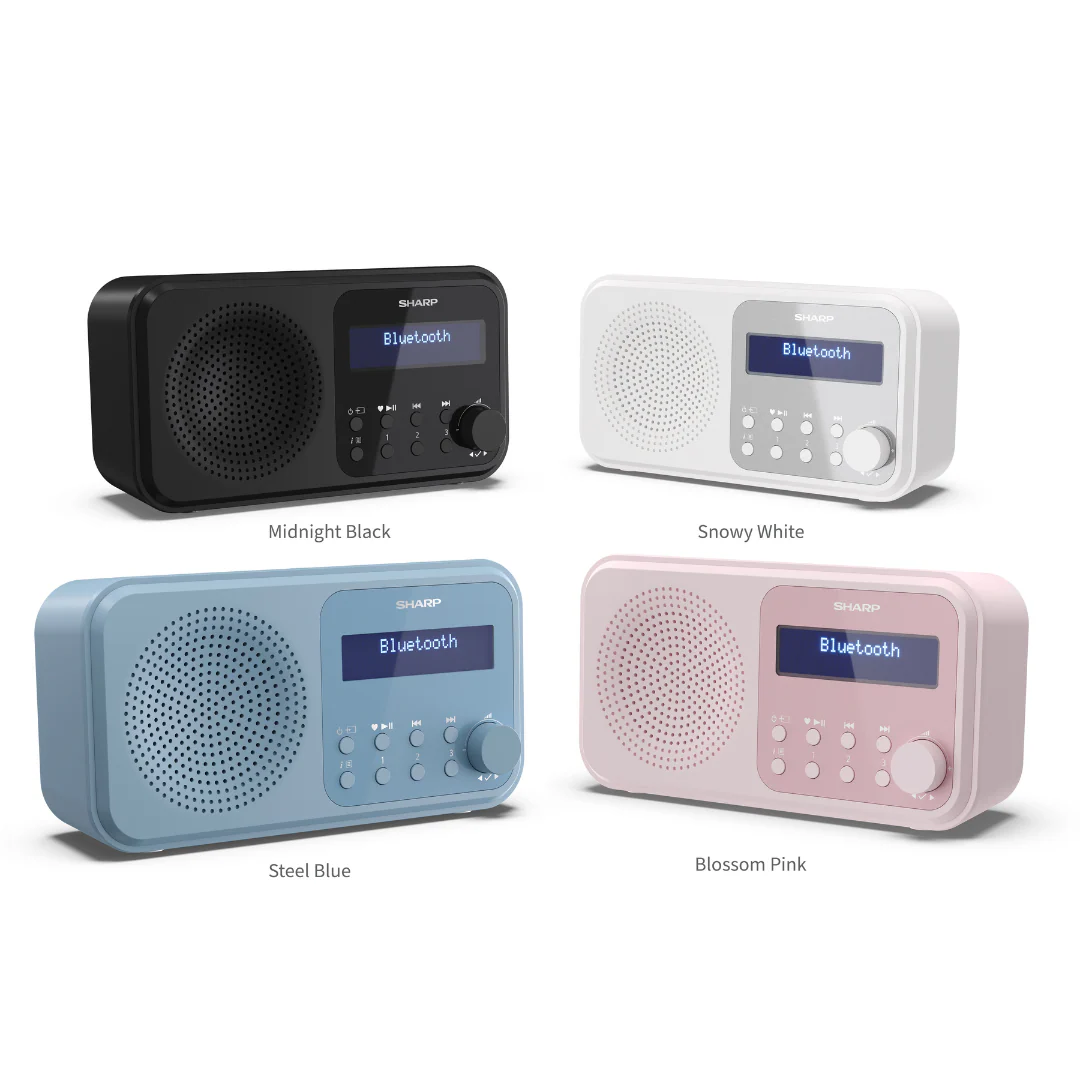Sharp Tokyo Portable Radio - Midnight Black - Image 8
