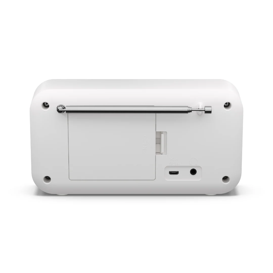 Sharp Tokyo Portable Radio - Snowy White - Image 4