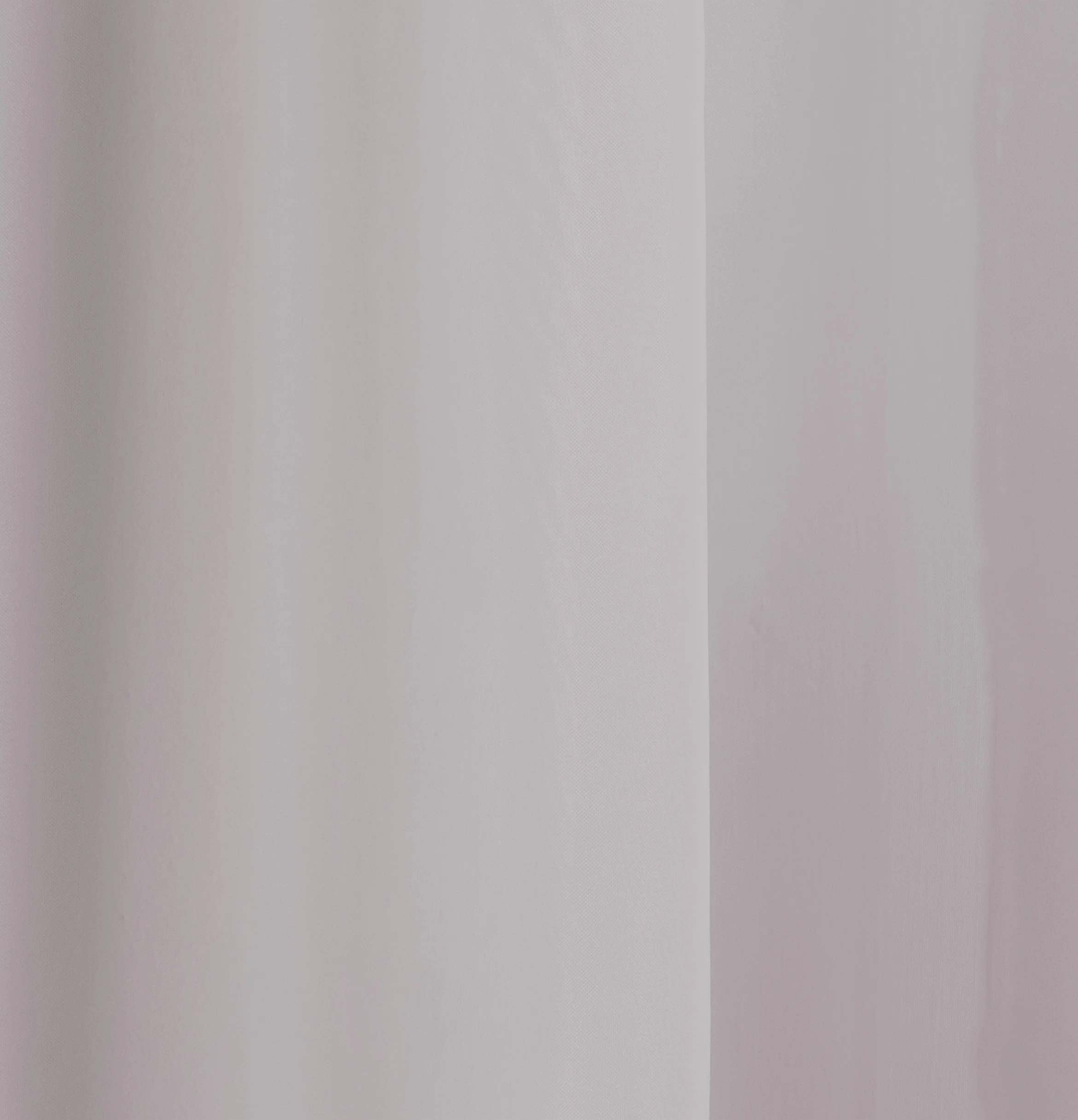 Sheer Silver Plain Woven Voile Slot Top Curtain Panel Pair - Image 3