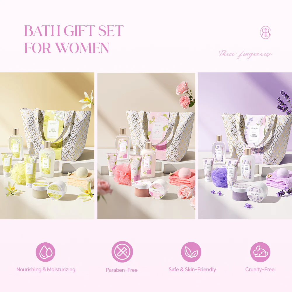 Sheonly 10pcs Scented Spa Bath Gift Set - Image 3