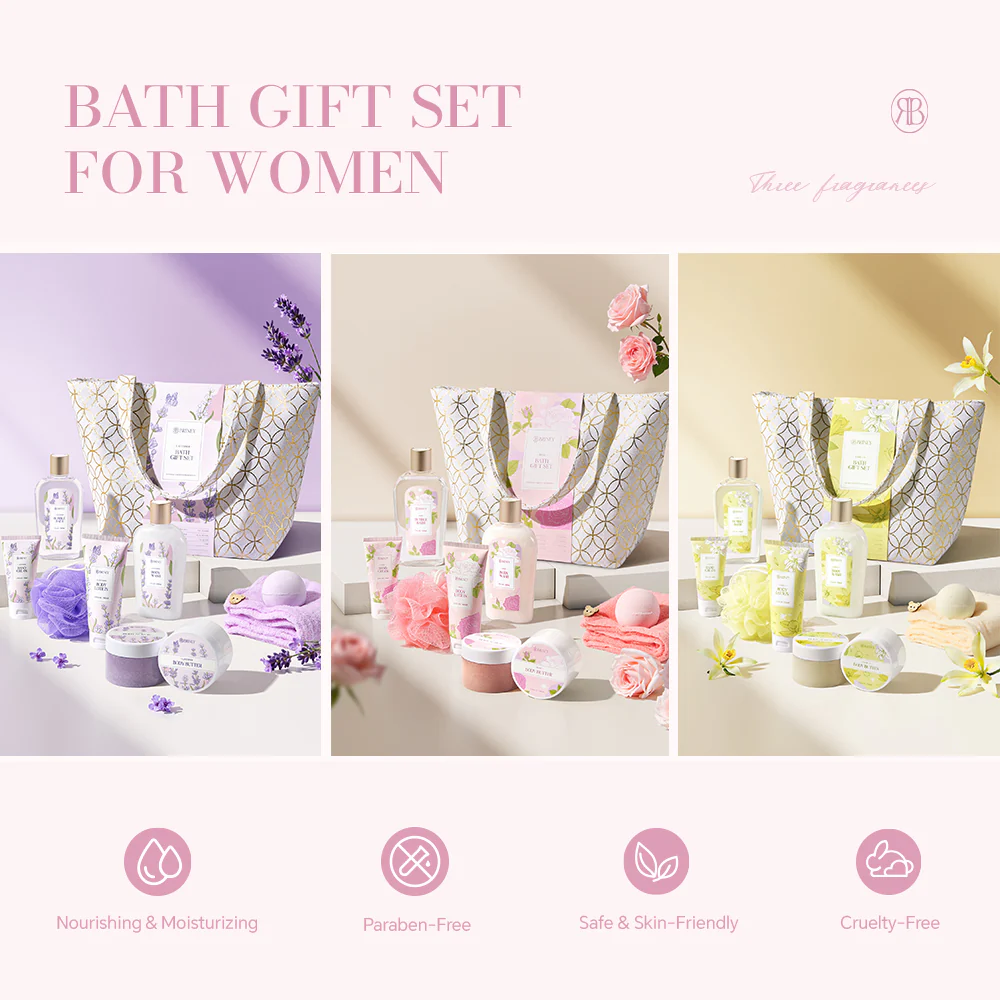 Sheonly 10pcs Scented Spa Bath Gift Set - Image 8