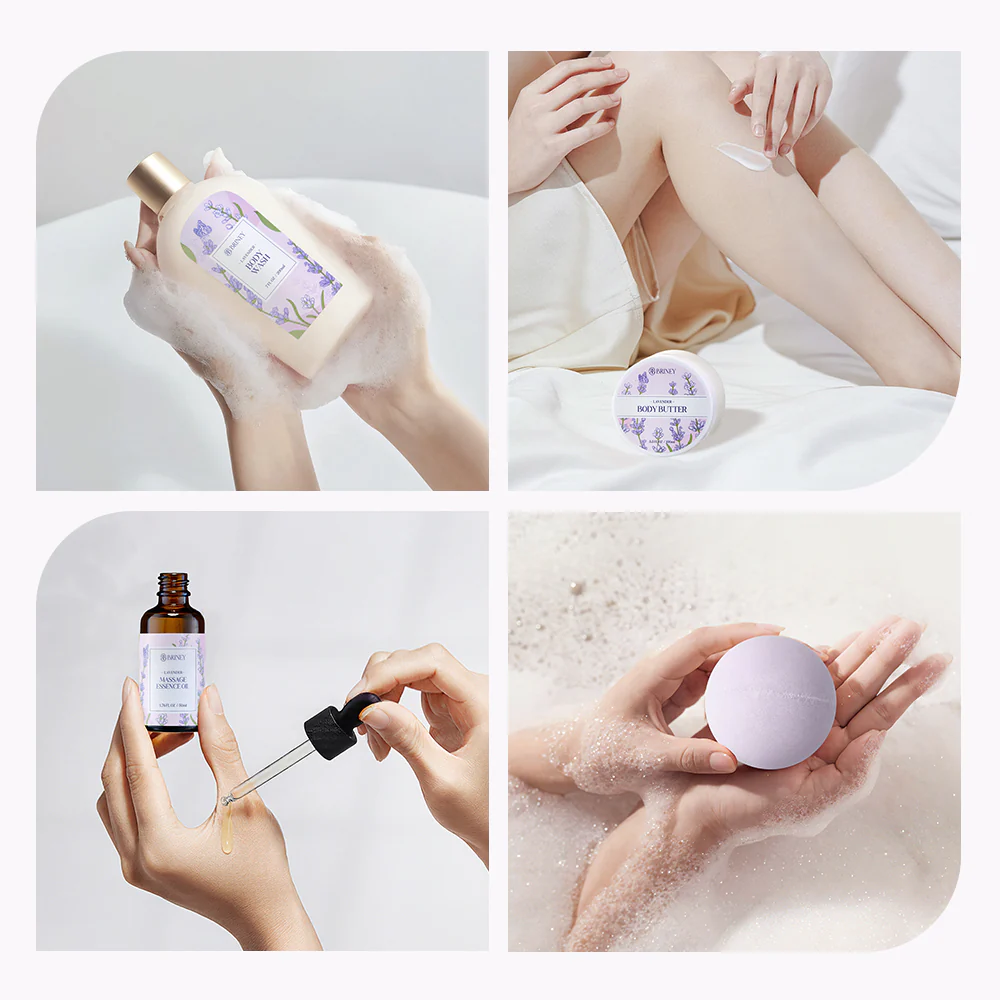 Sheonly 10pcs Scented Spa Bath Gift Set - Image 6