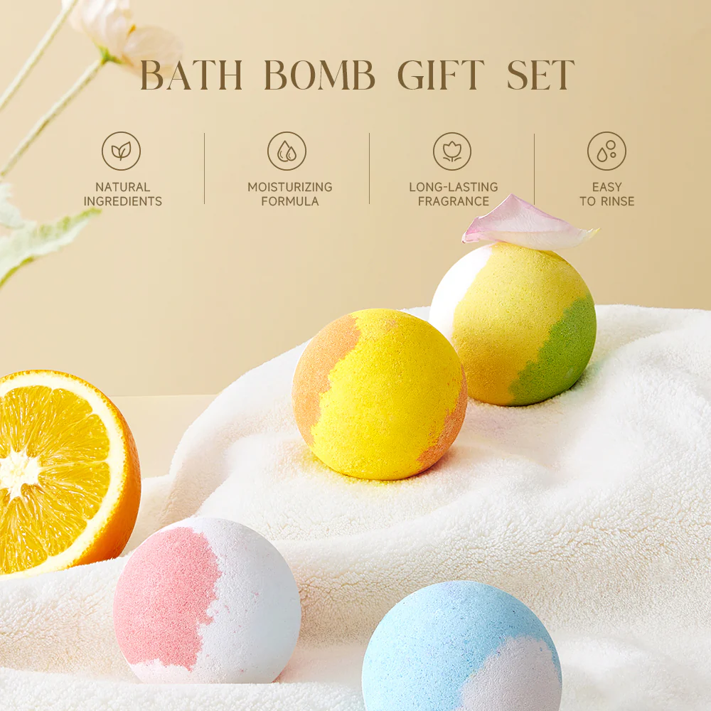 Sheonly 24Pcs DIY Three-layered Bath Bombs - Image 3