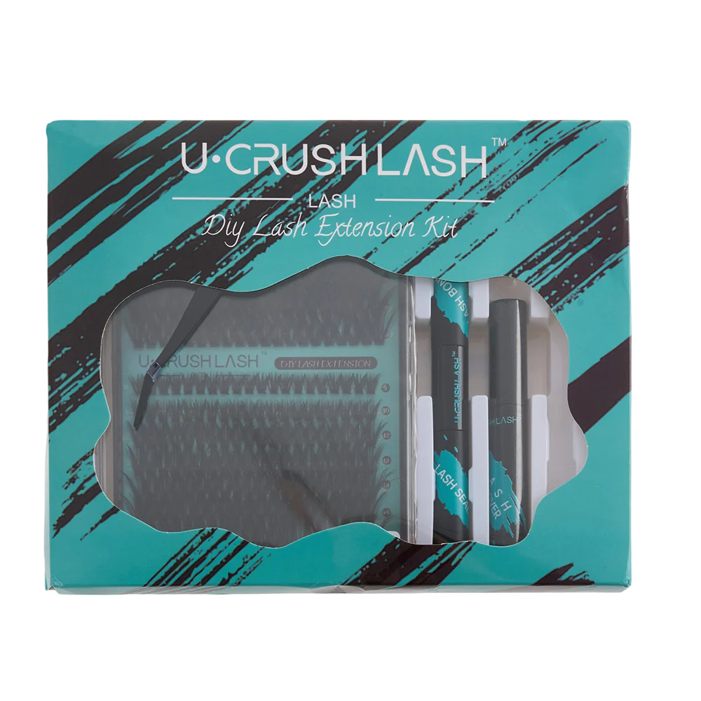 Sheonly 280Pcs DIY Cluster Lash Extensions Kit 60D+80D - Image 2