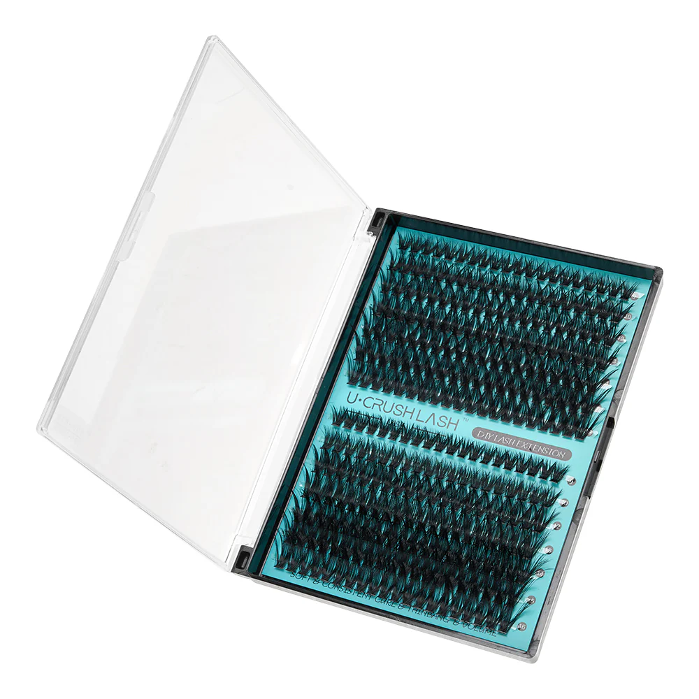 Sheonly 280Pcs DIY Cluster Lash Extensions Kit 60D+80D - Image 7