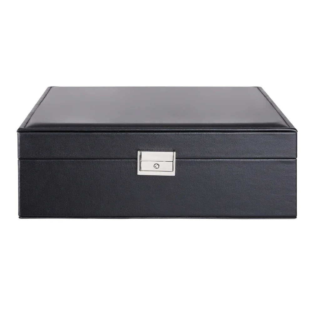Sheonly Double Tier Travel Jewelry Storage Box - Image 3