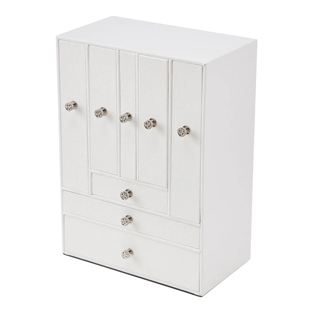 Sheonly Free Standing Faux Leather Jewellery Box - Image 4