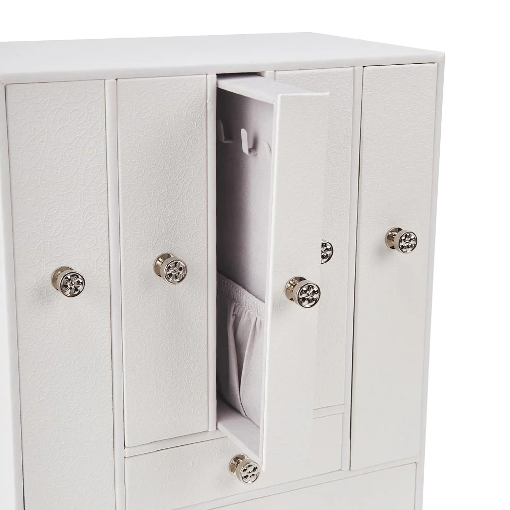 Sheonly Free Standing Faux Leather Jewellery Box - Image 8