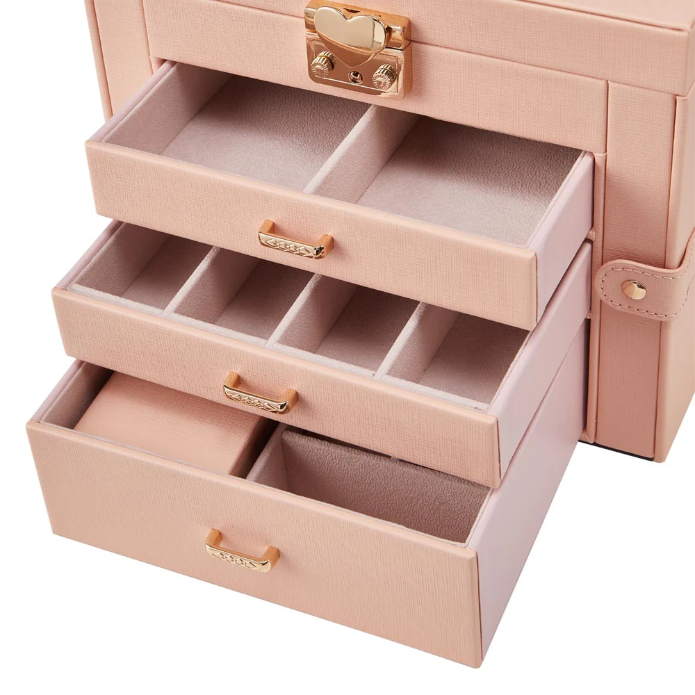 Sheonly Jewellery Box Organizer with Large Capacity - Image 6