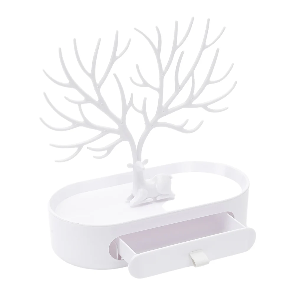 Sheonly Plastic Antlers Tree Jewelry Organizer Stand - Image 5