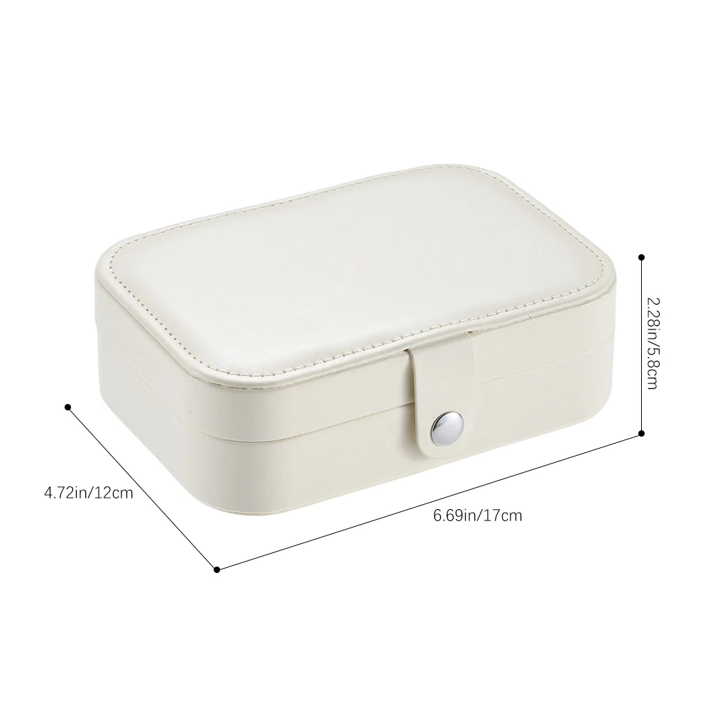 Sheonly Portable PU Leather Jewellery Box - Image 6