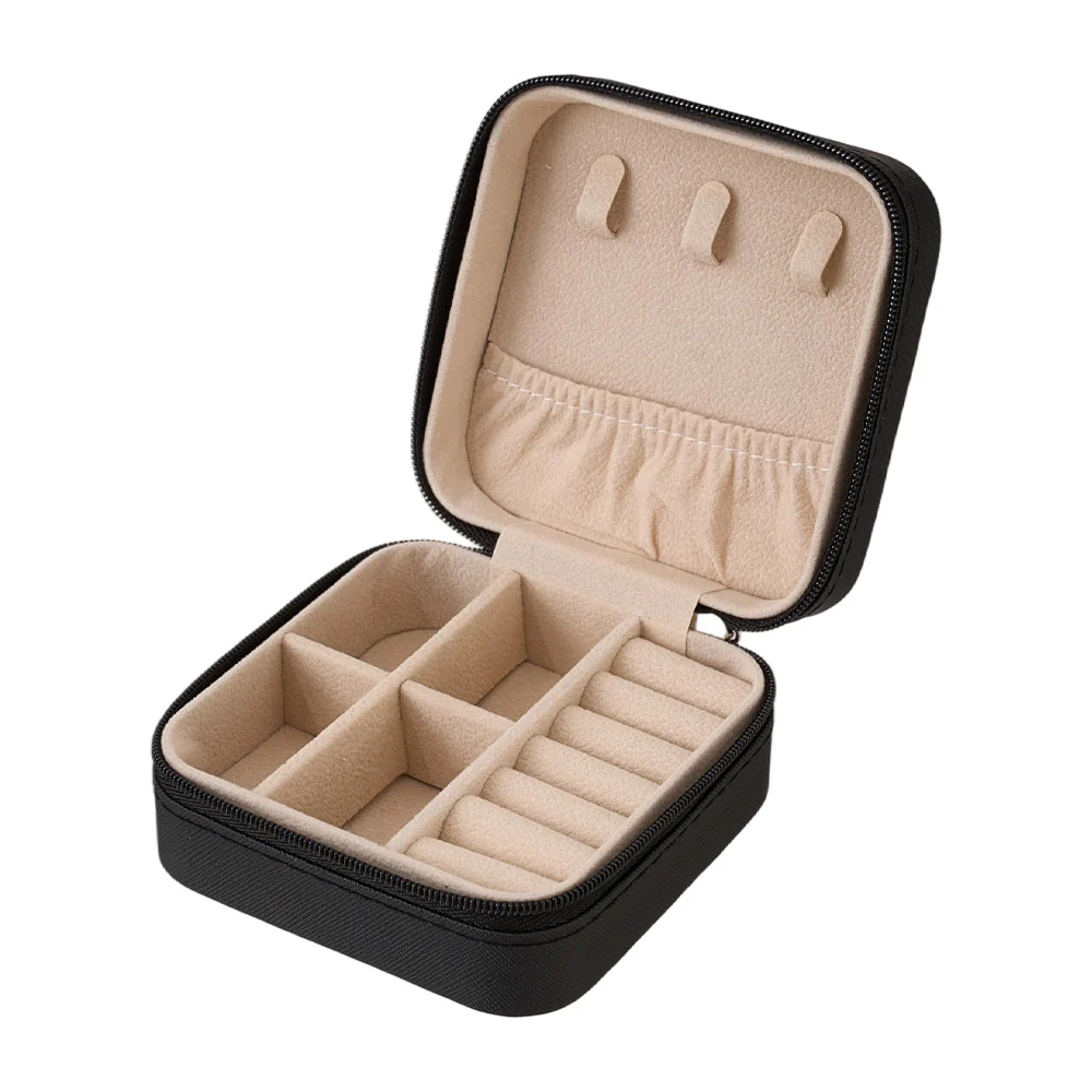 Sheonly Portable PU Leather Travel Jewellery Box - Image 2