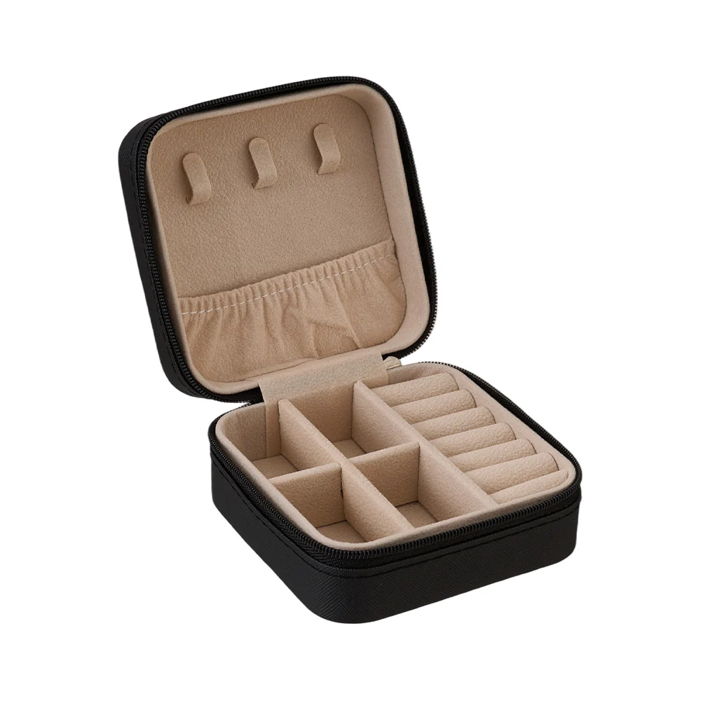 Sheonly Portable PU Leather Travel Jewellery Box - Image 3