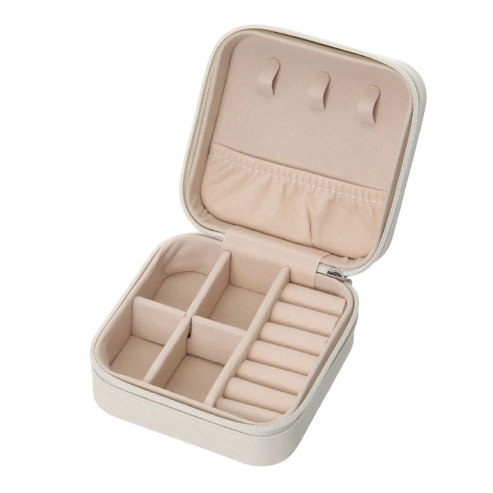 Sheonly Portable Small Faux Leather Jewellery Box - Image 11