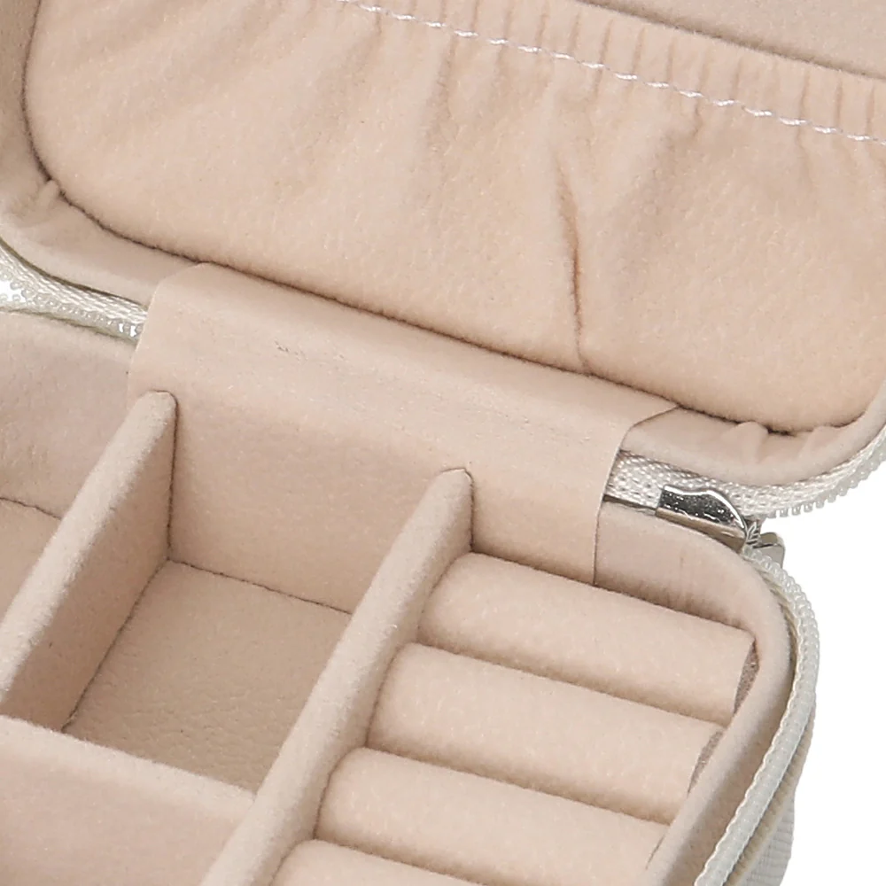 Sheonly Portable Small Faux Leather Jewellery Box - Image 13