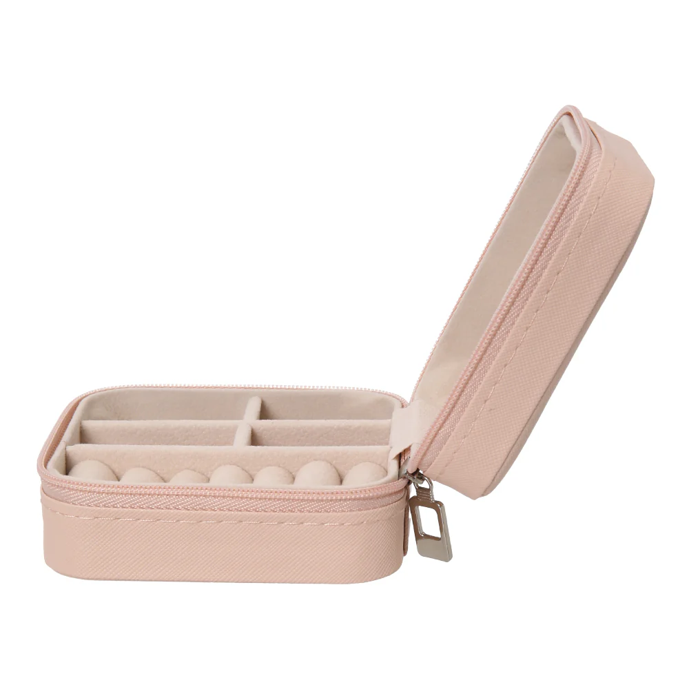 Sheonly Portable Small Faux Leather Jewellery Box - Image 5