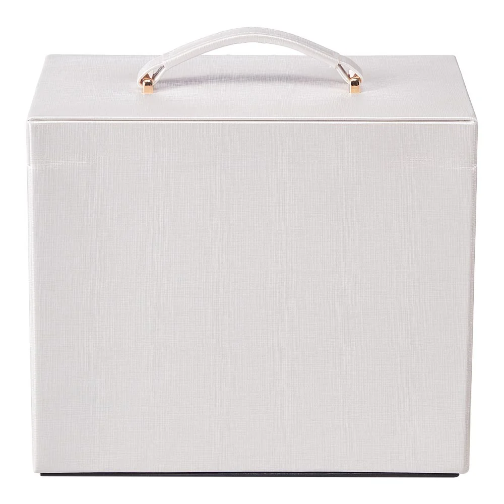 Sheonly Velvet Lined Jewellery Storage Box with Lock - Image 5
