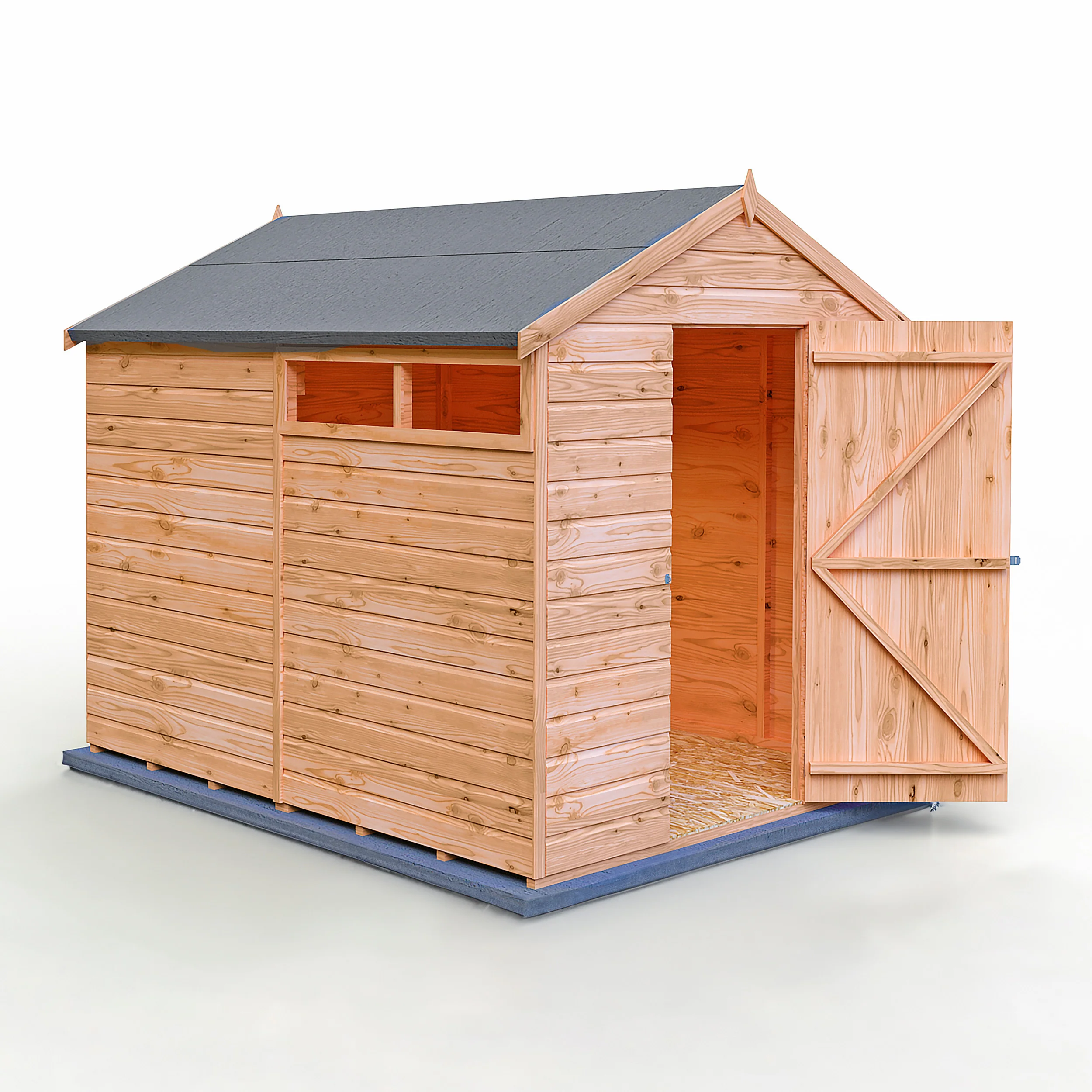 Sherburn 8 X 6 Shiplap Shed - Image 3
