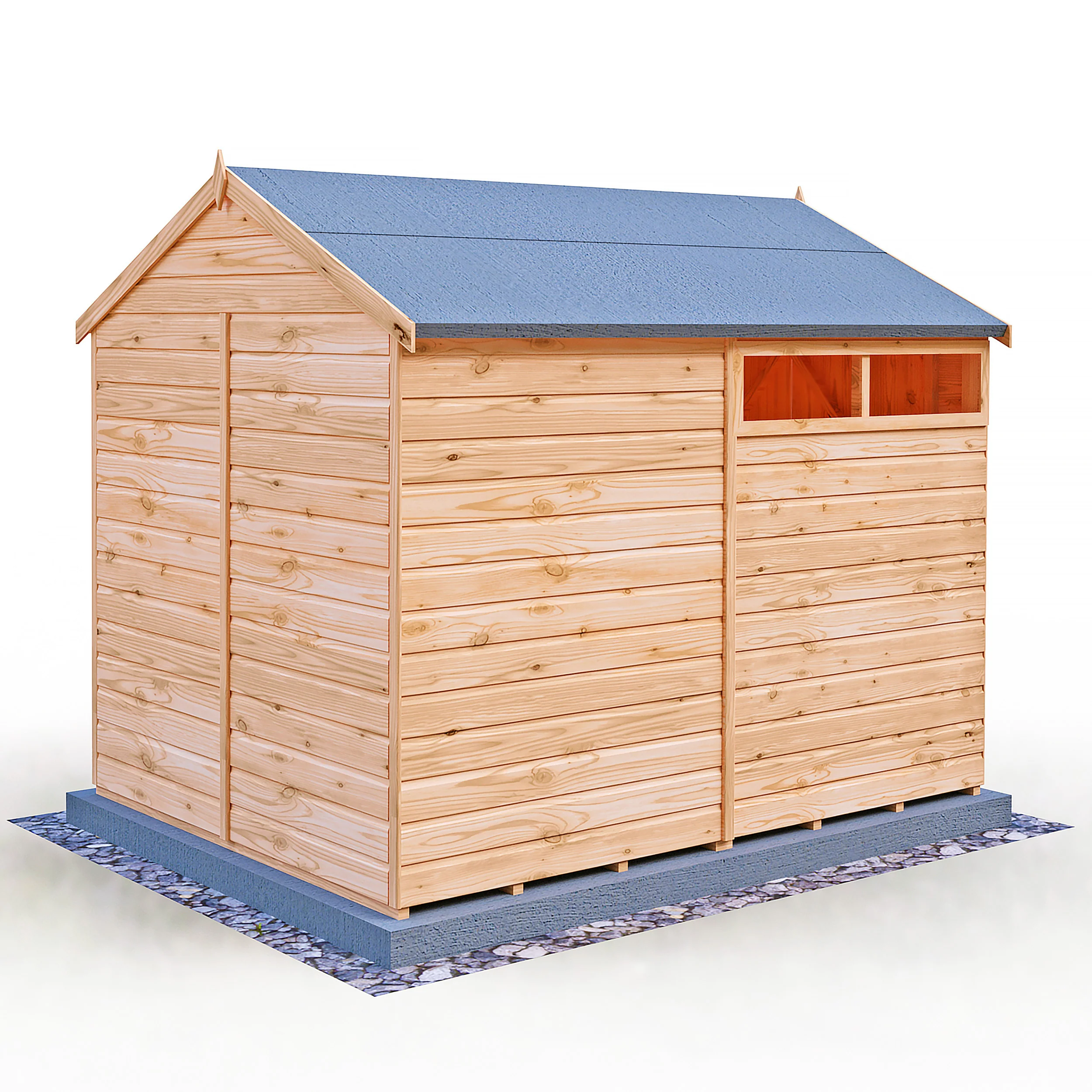 Sherburn 8 X 6 Shiplap Shed - Image 4