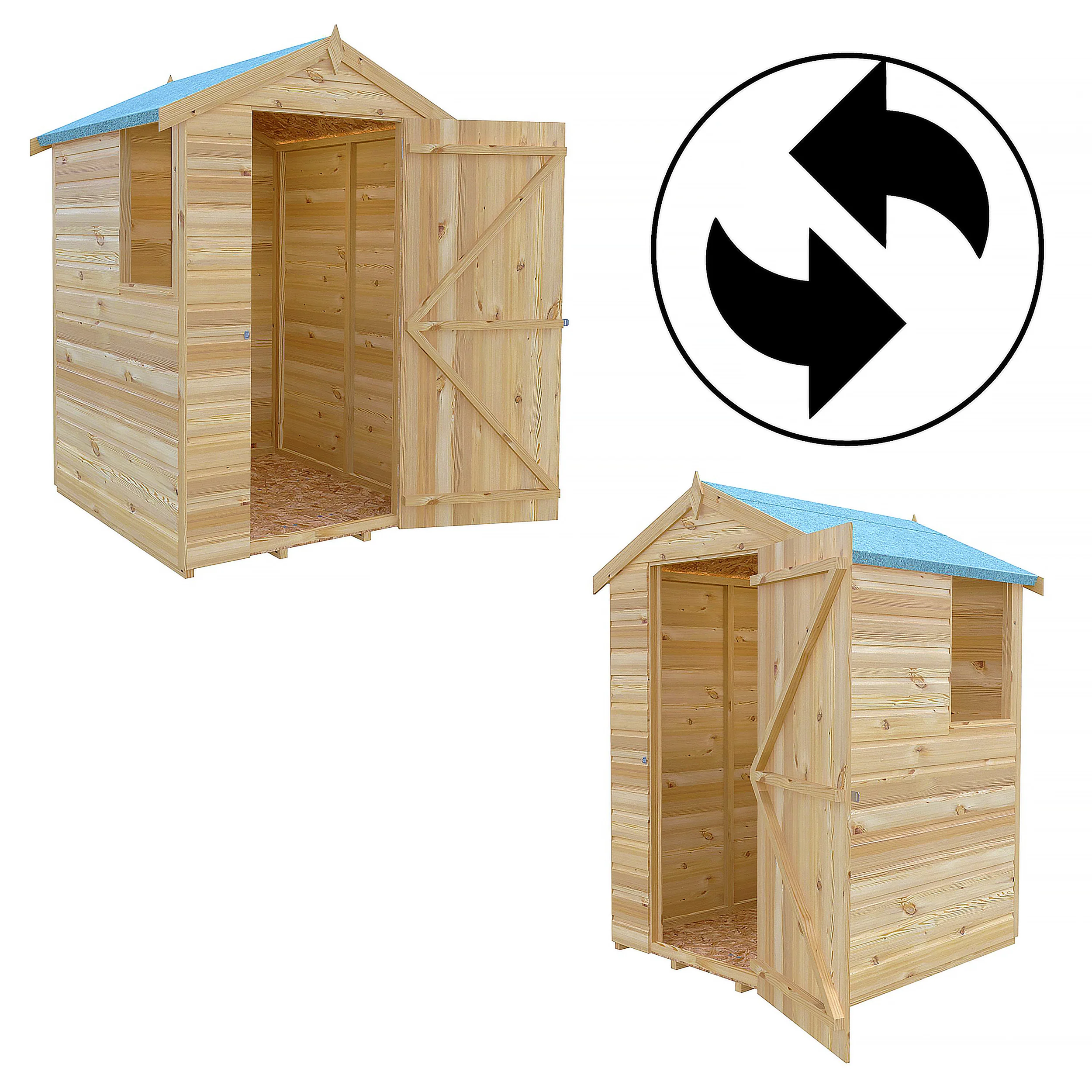 Shetland 4 X 4 Shiplap Apex - Image 6