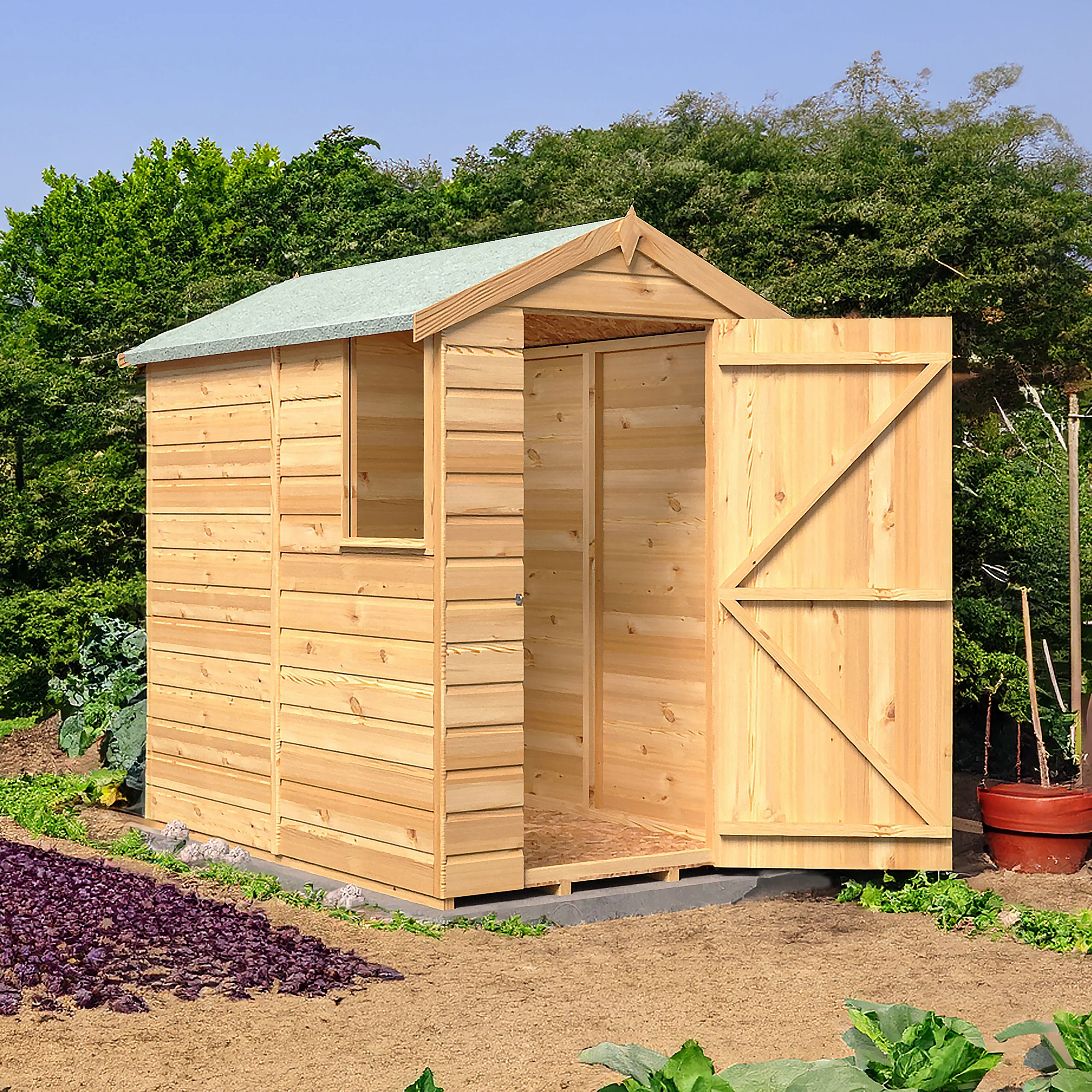 Shetland 6 X 4 Apex Shed - Image 2
