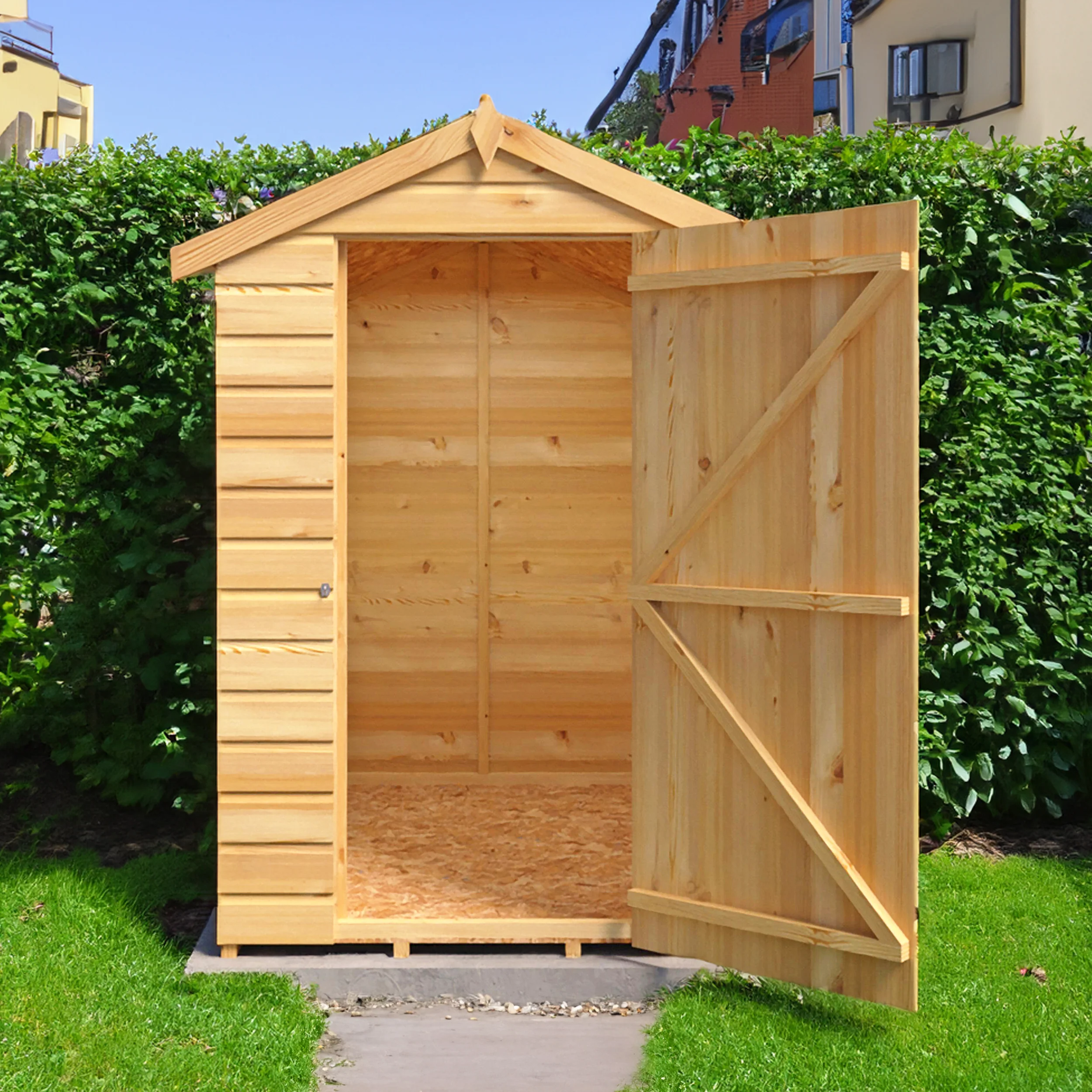 Shetland 6 X 4 Apex Shed - Image 4