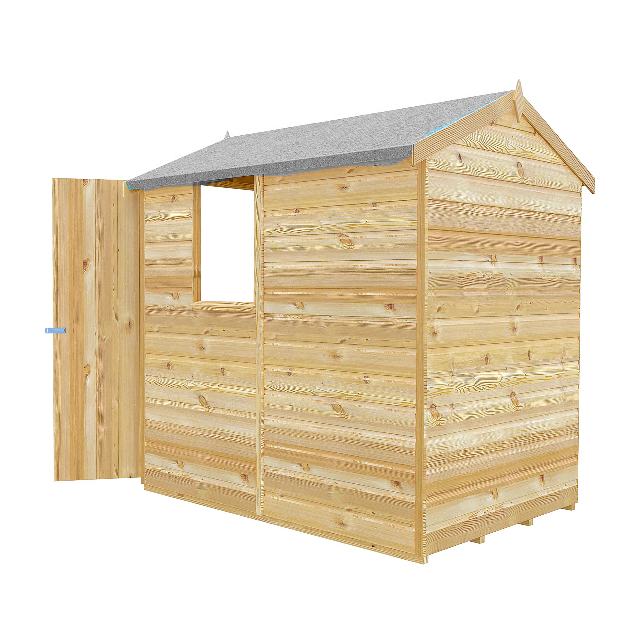 Shetland 6 X 4 Apex Shed - Image 6