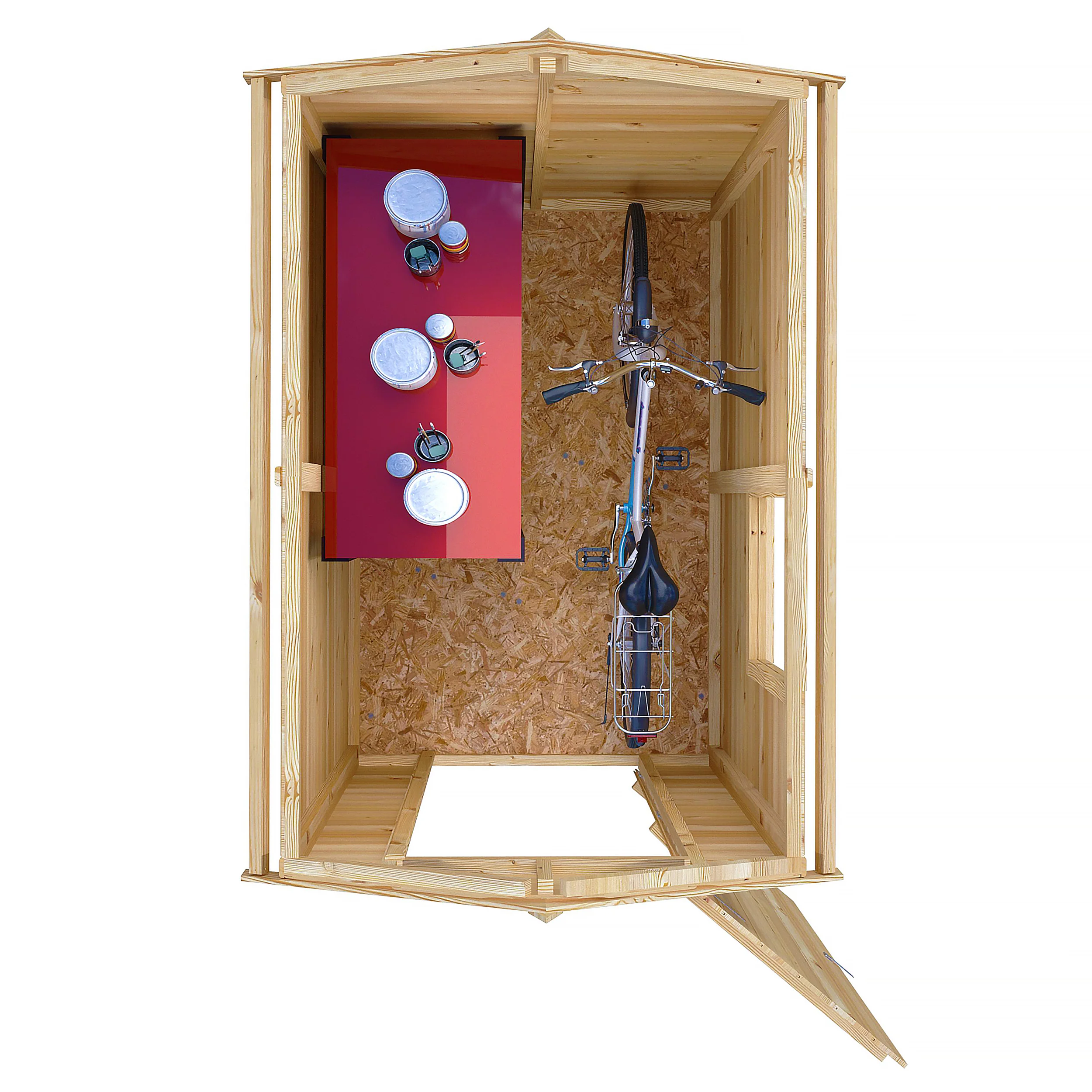 Shetland 6 X 4 Apex Shed - Image 8