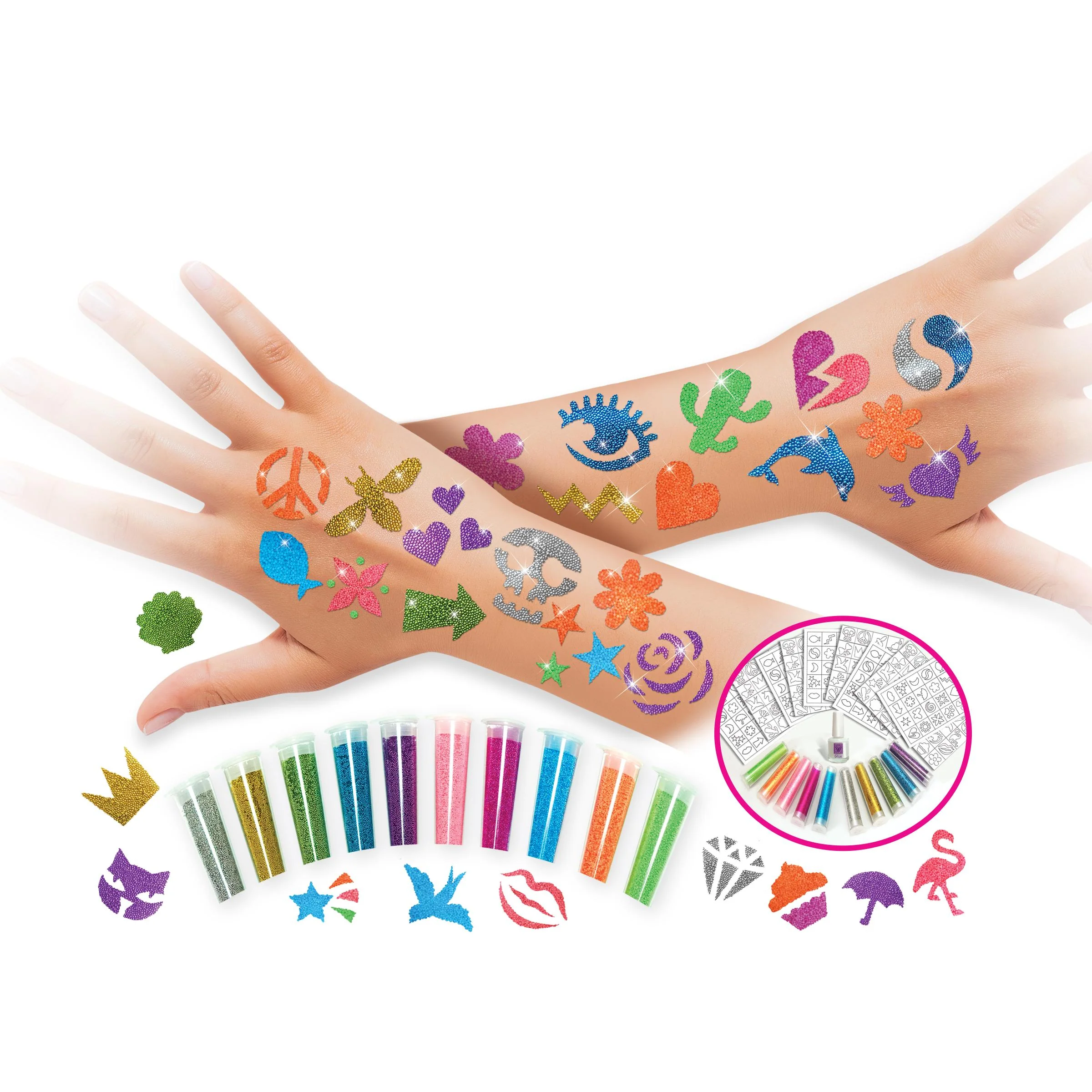Shimmering Mini Pearl Tattoos - Image 2