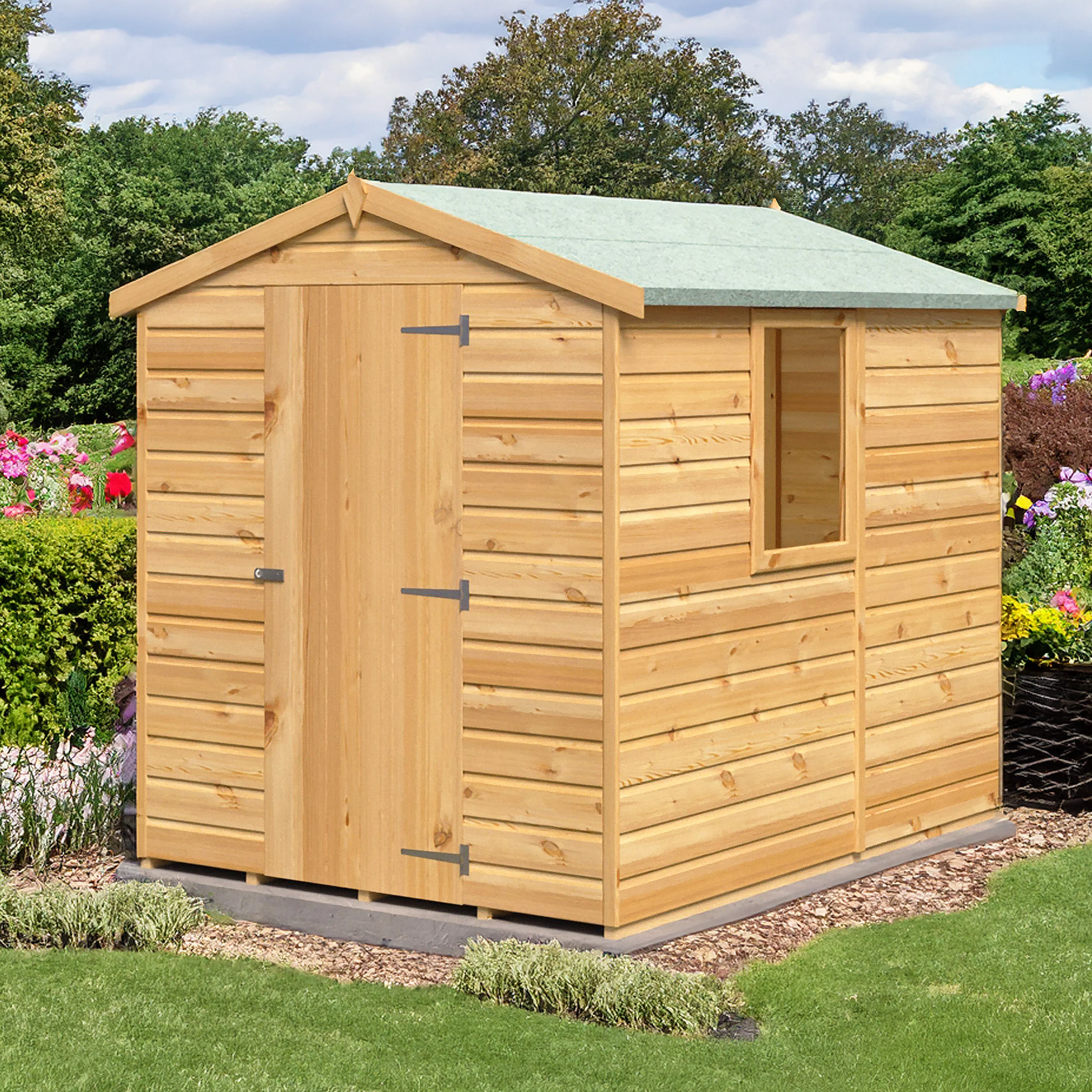 Shiplap 7 X 5 Apex Shed - Image 3