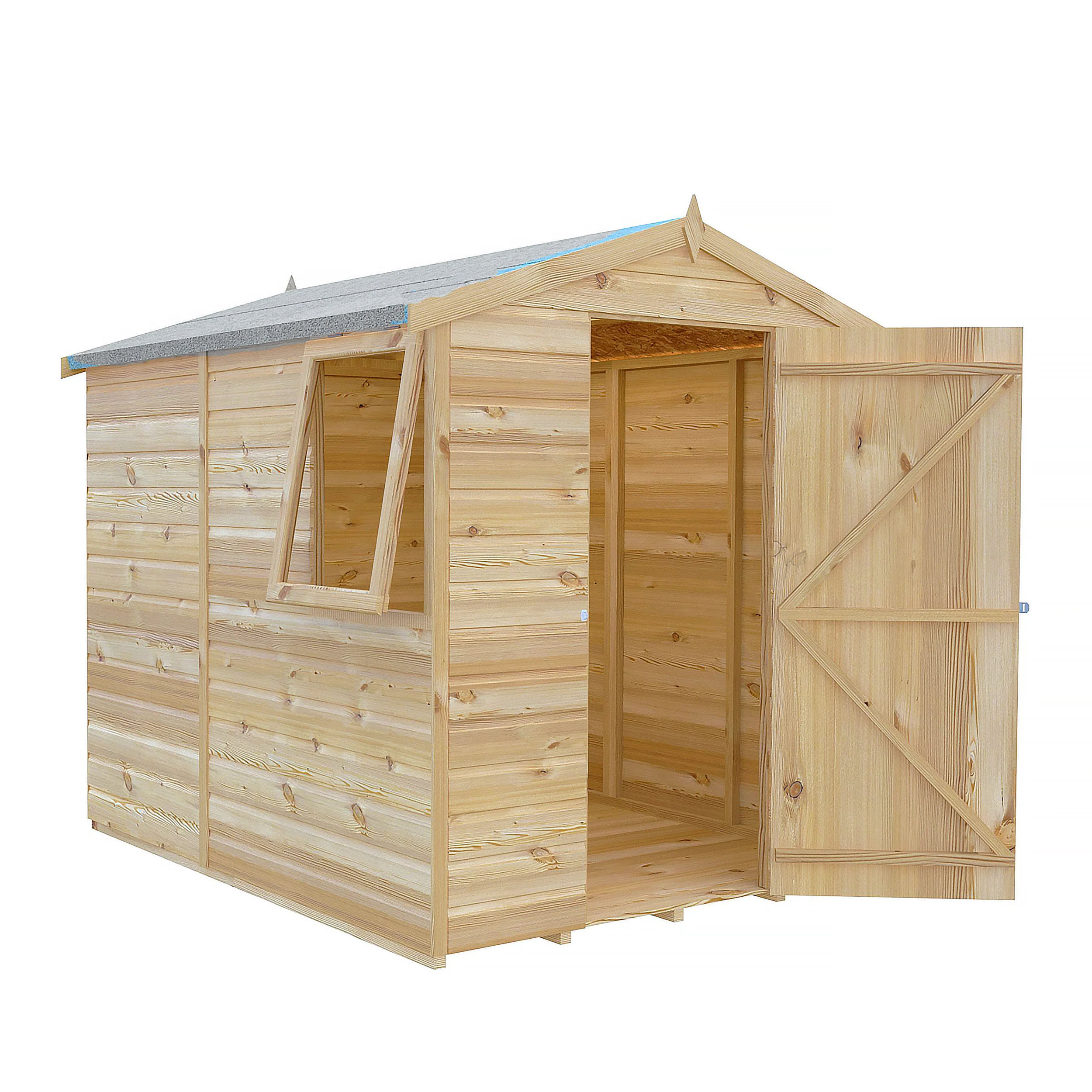 Shiplap 7 X 5 Apex Shed - Image 4