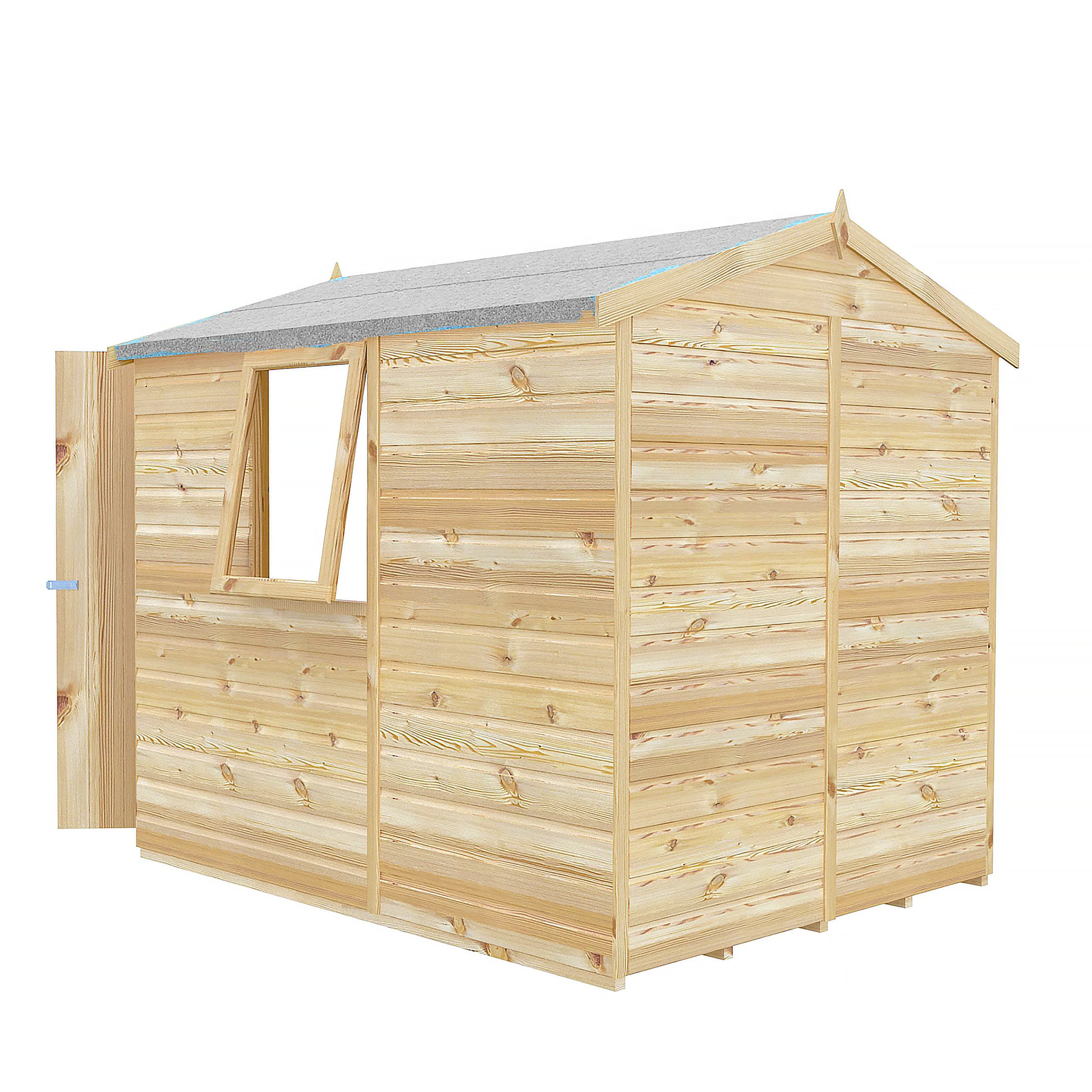 Shiplap 7 X 5 Apex Shed - Image 5