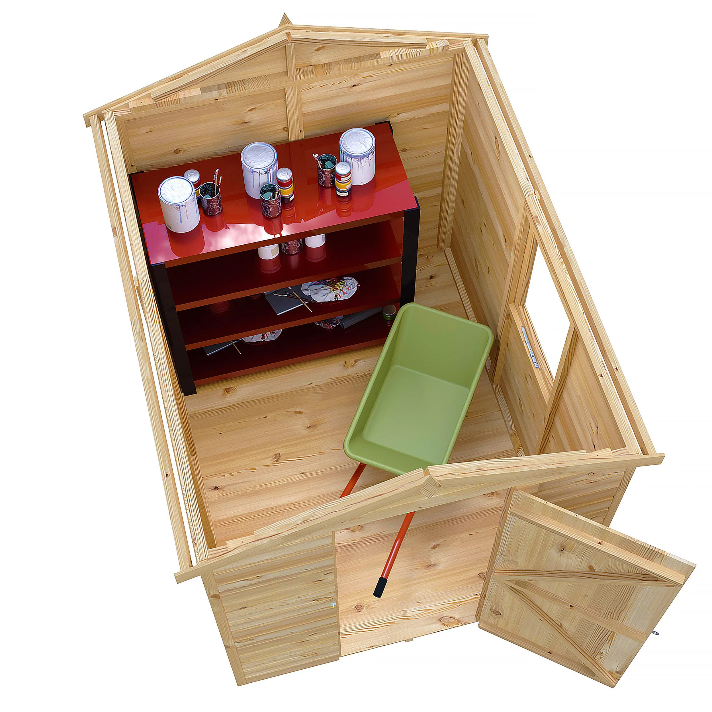 Shiplap 7 X 5 Apex Shed - Image 7