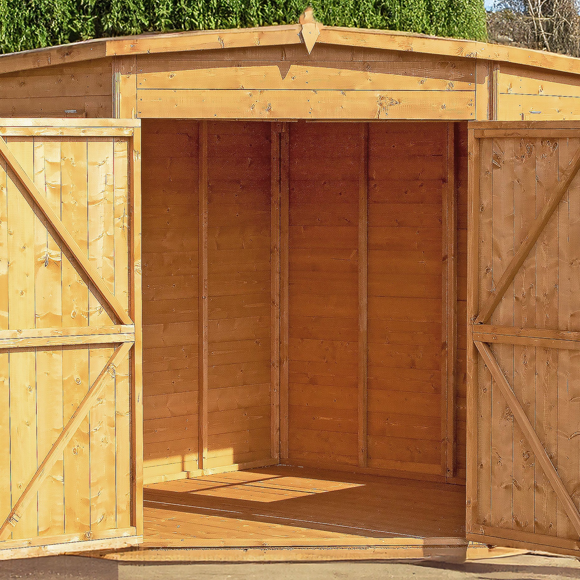 Shiplap Corner Shed - Image 10