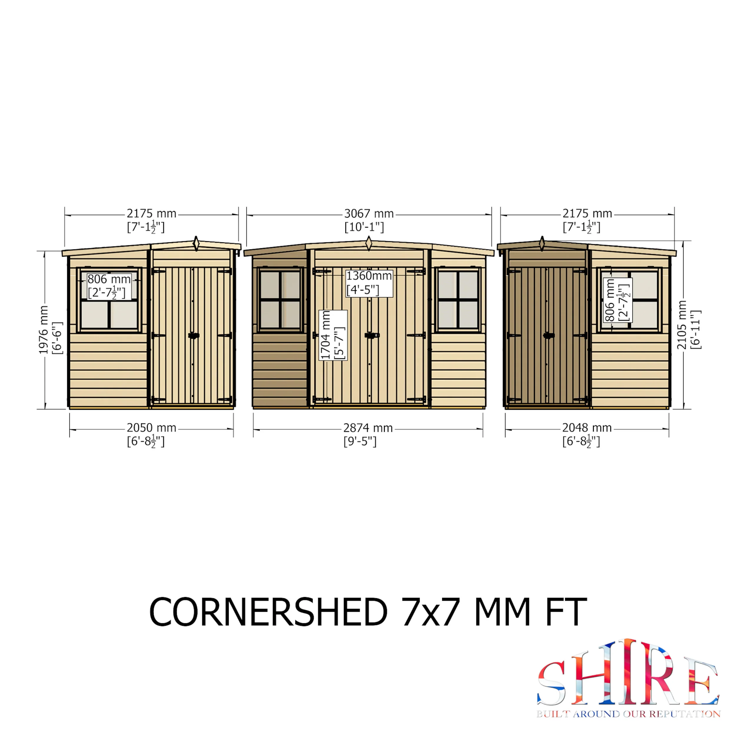 Shiplap Corner Shed - Image 3