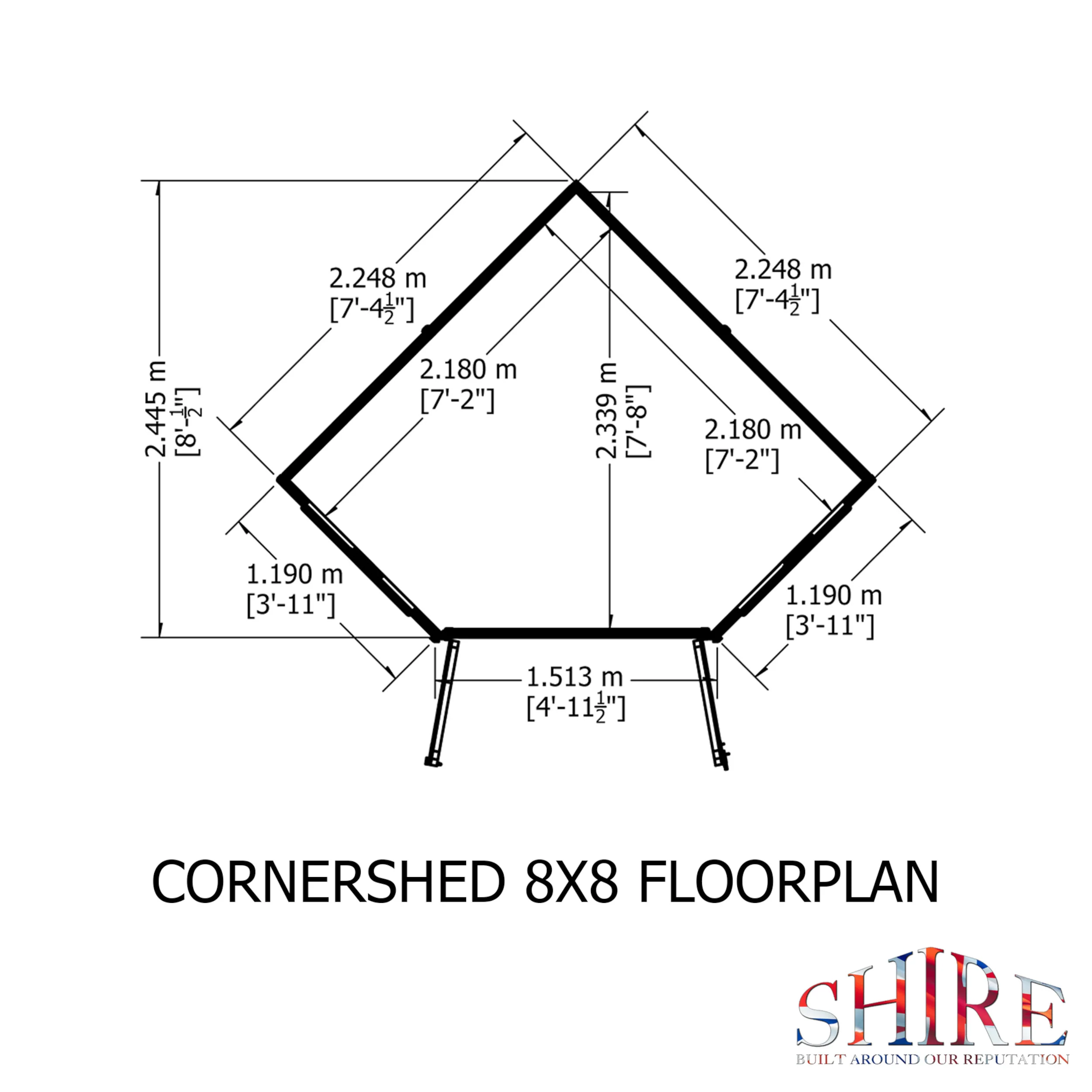 Shiplap Corner Shed - Image 8