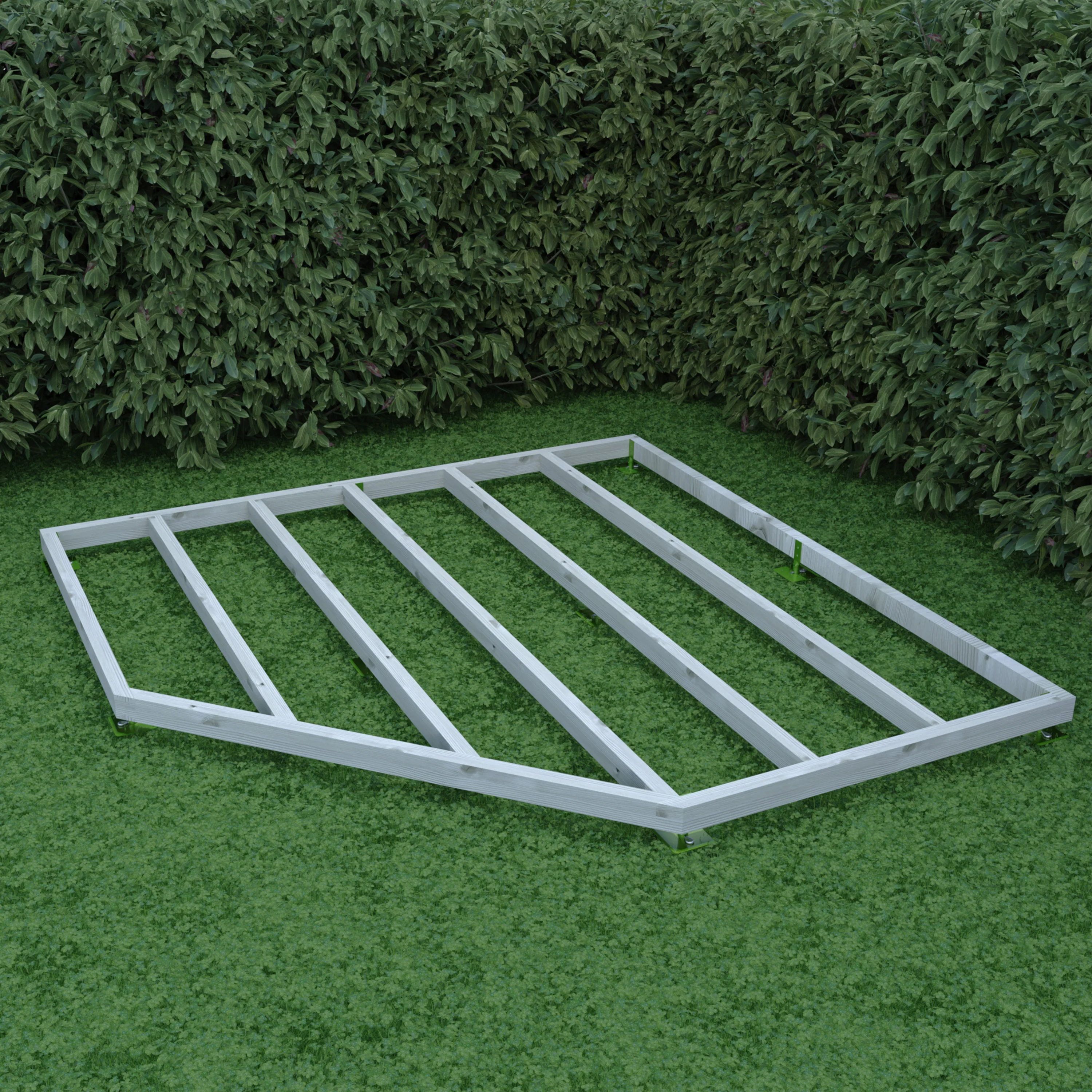 Shire 8 Ft X 8 Ft Corner Base Kit - Image 2