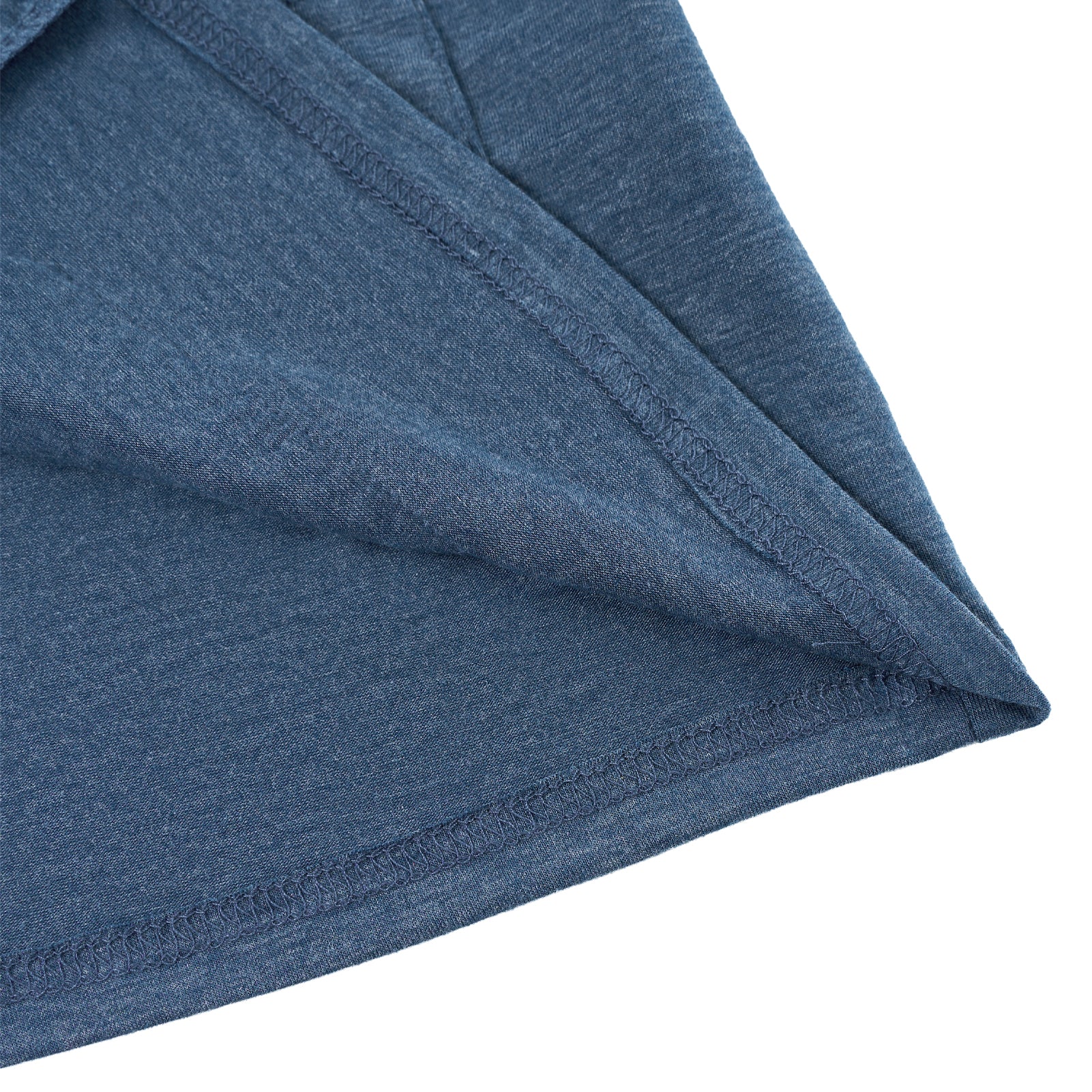 Short Sleeve Loungewear Set Blue - Image 7